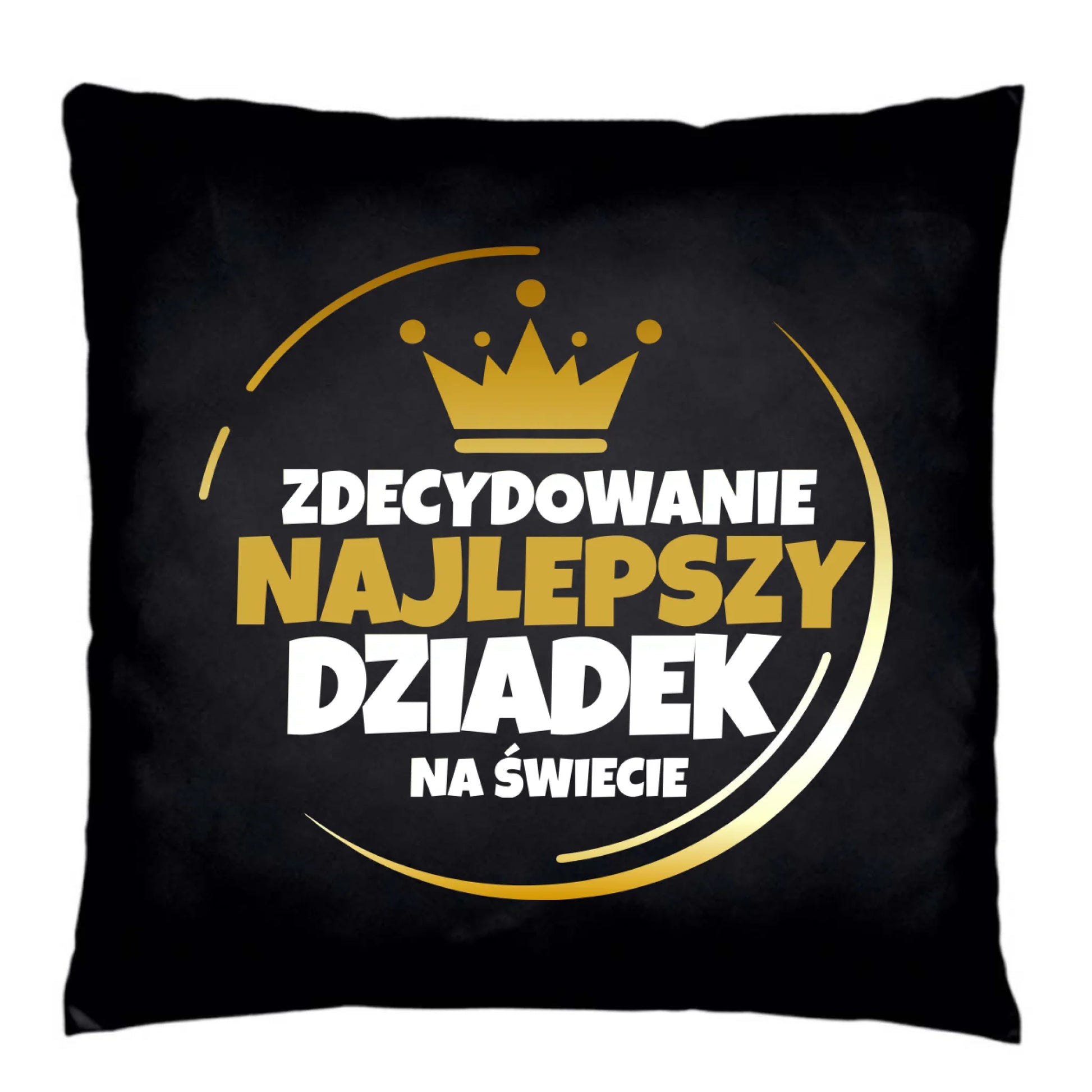 Poduszka dekoracyjna dla dziadka - Zdecydowanie najlepszy dziadek D32 - StoryCups.pl