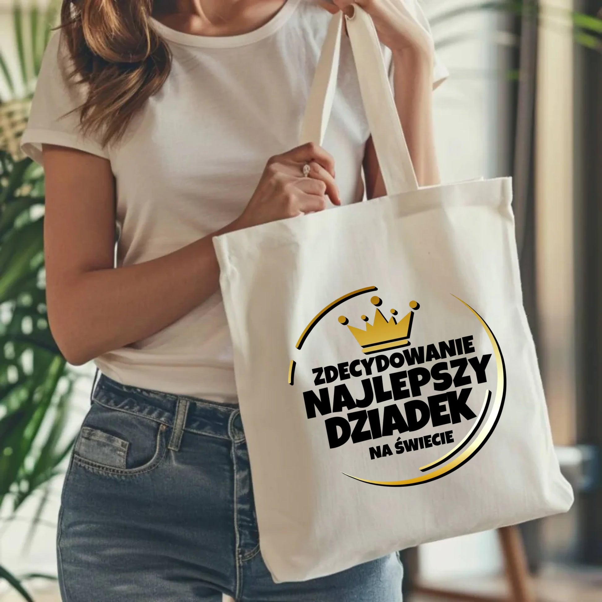 Torba dla dziadka - Zdecydowanie najlepszy dziadek D32 - StoryCups.pl