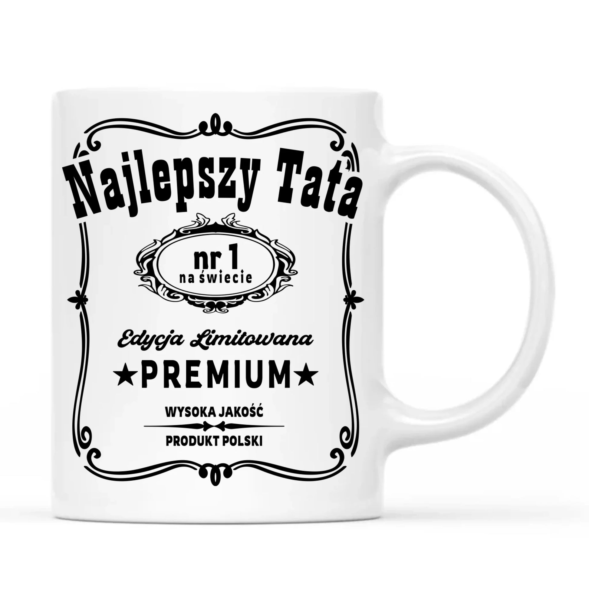 Kubek dla taty - Najlepszy tata edycja limitowana DT32 - StoryCups.pl