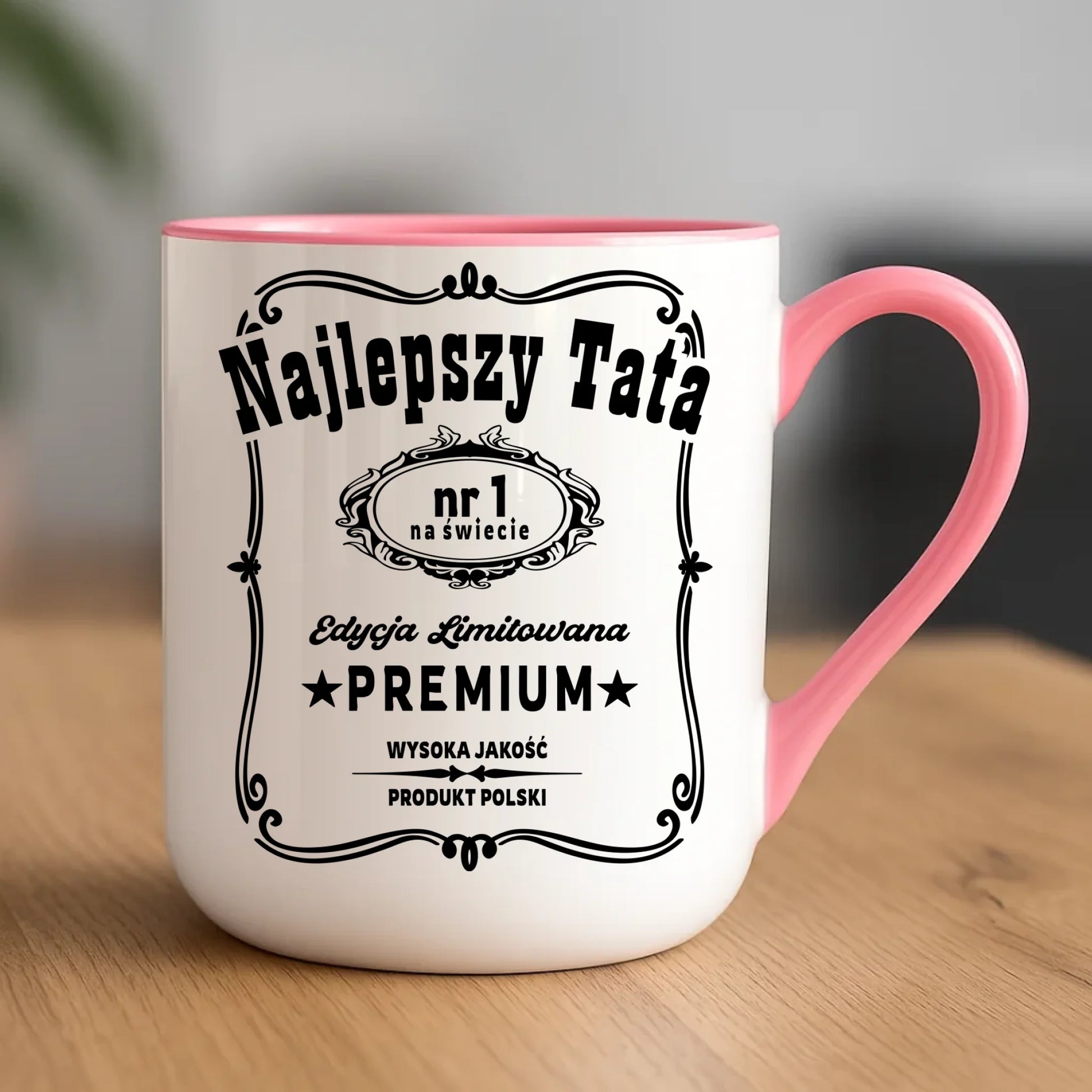 Kubek elegant dla taty - Najlepszy tata edycja limitowana DT32 - StoryCups.pl