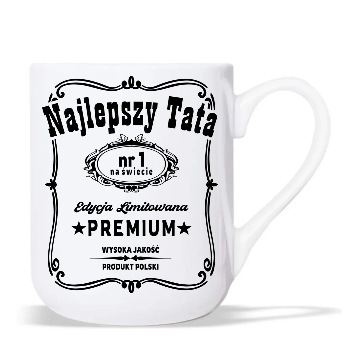 Kubek elegant dla taty - Najlepszy tata edycja limitowana DT32 - StoryCups.pl