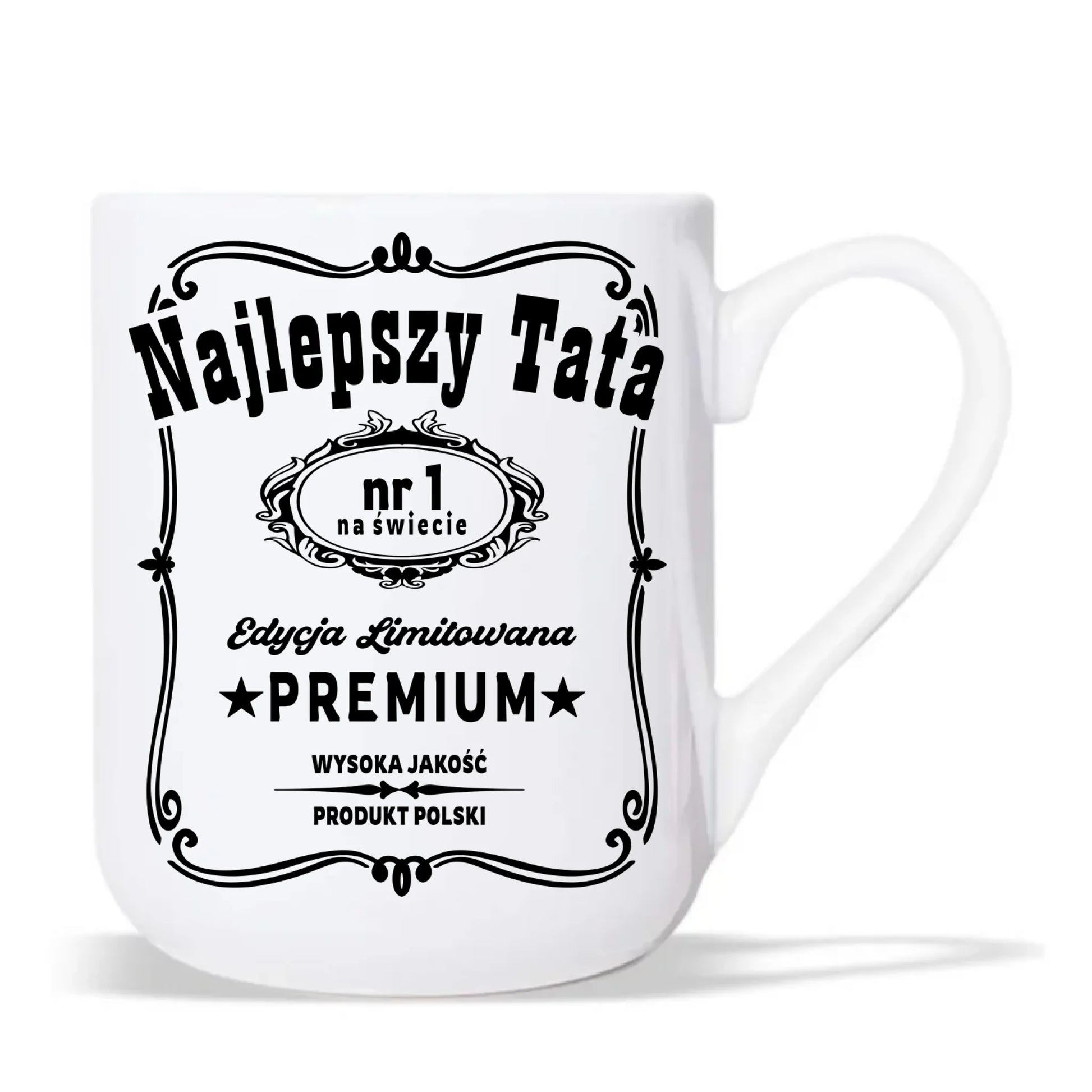 Kubek elegant dla taty - Najlepszy tata edycja limitowana DT32 - StoryCups.pl