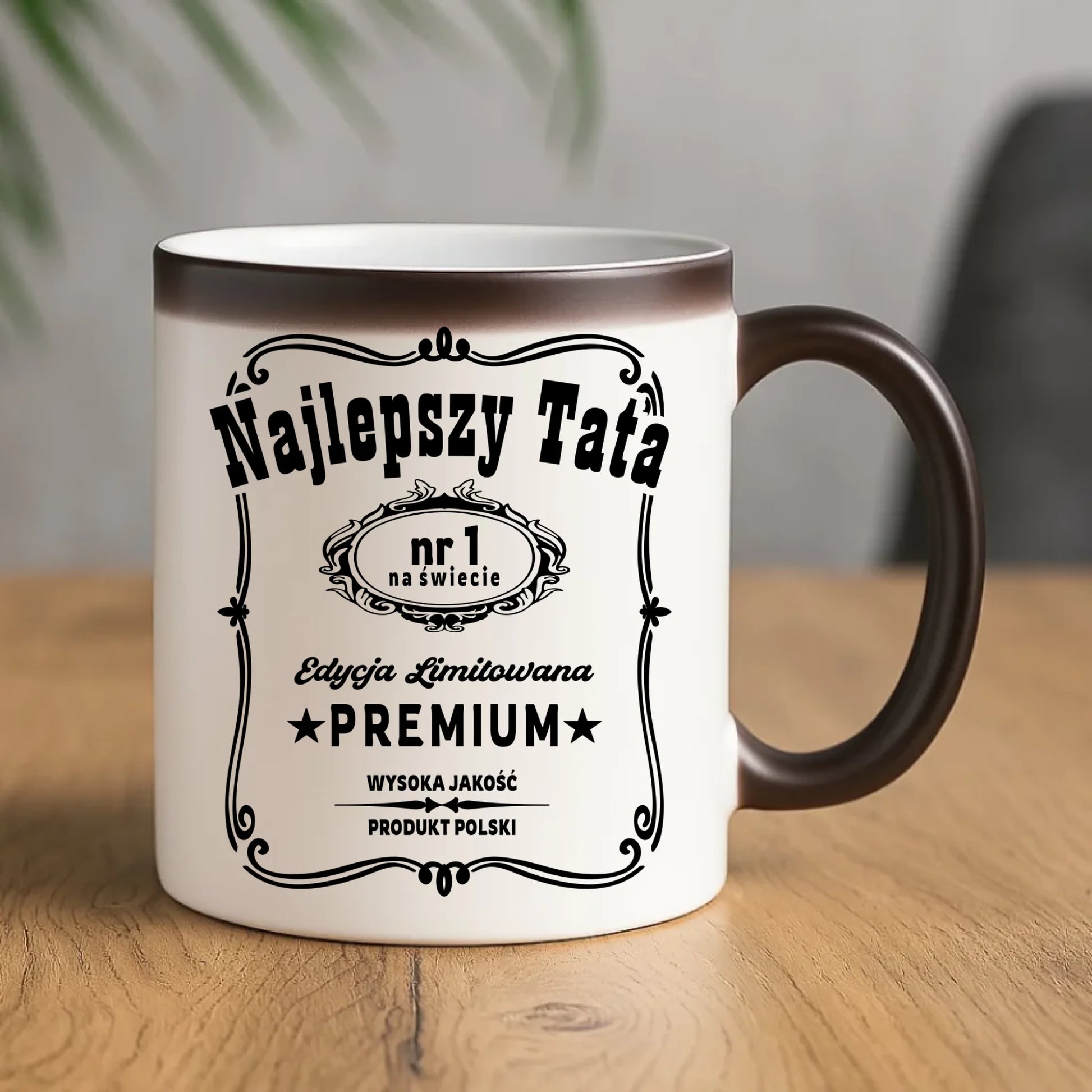 Kubek magiczny dla taty - Najlepszy tata edycja limitowana DT32 - StoryCups.pl