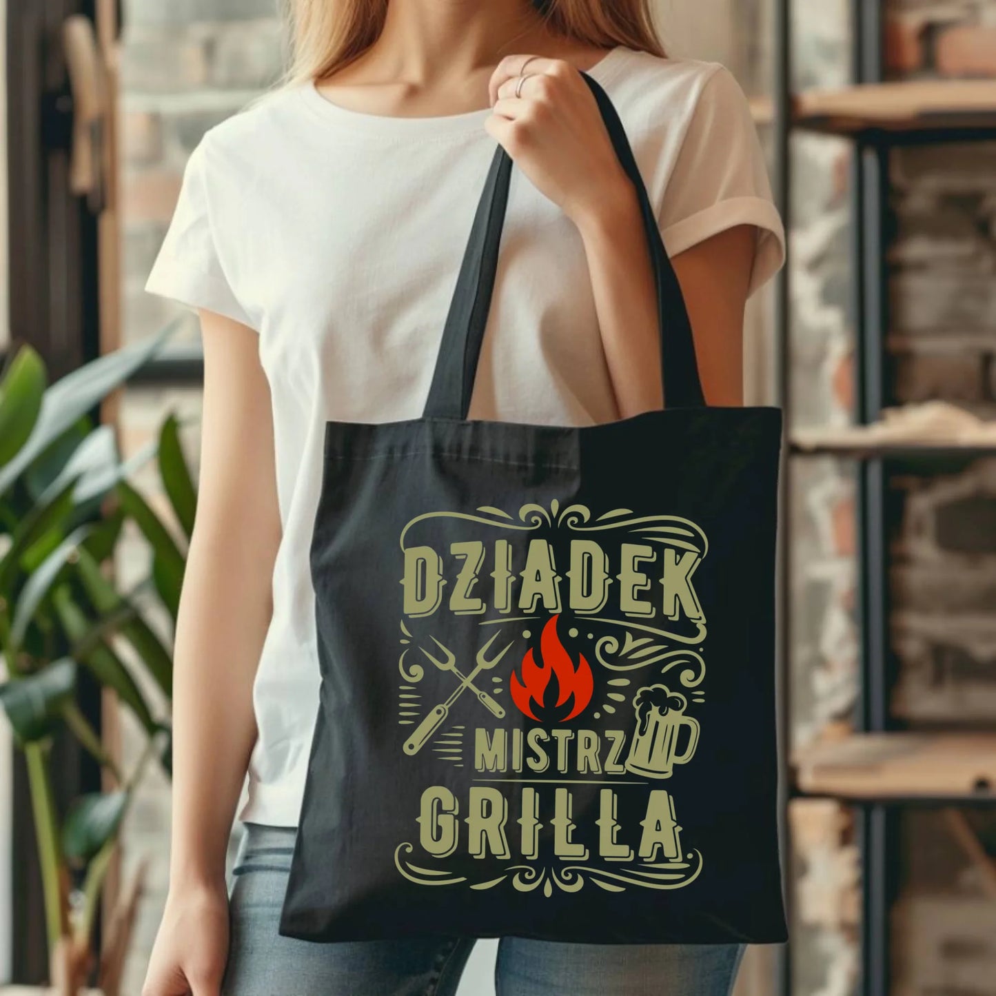 Torba dla dziadka - Dziadek mistrz grilla D33 - StoryCups.pl