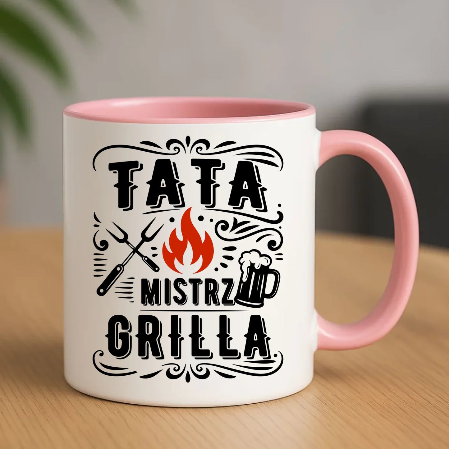 Kubek dla taty - Tata mistrz grilla DT53 - StoryCups.pl