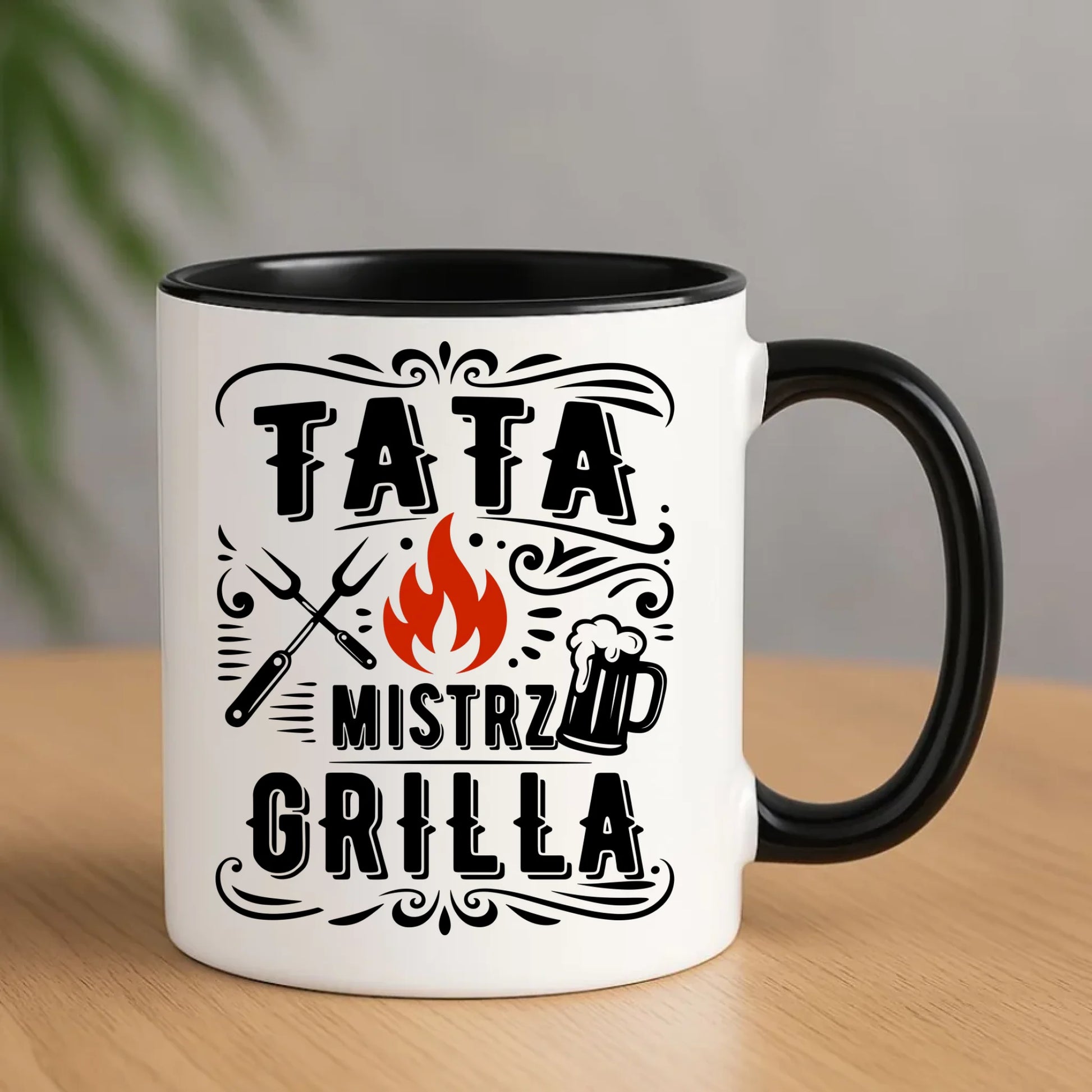 Kubek dla taty - Tata mistrz grilla DT53 - StoryCups.pl