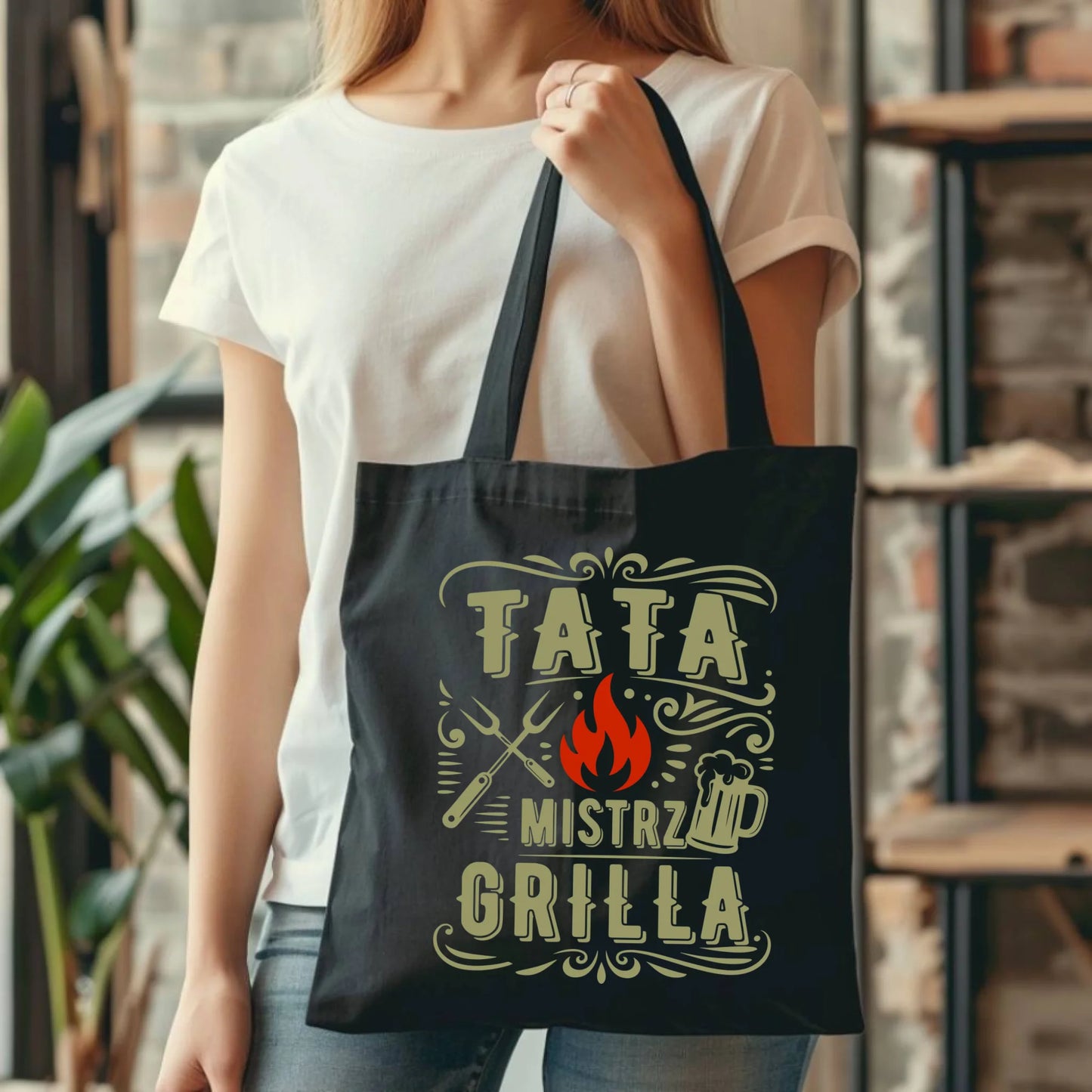 Torba dla taty - Tata mistrz grilla DT53 - StoryCups.pl