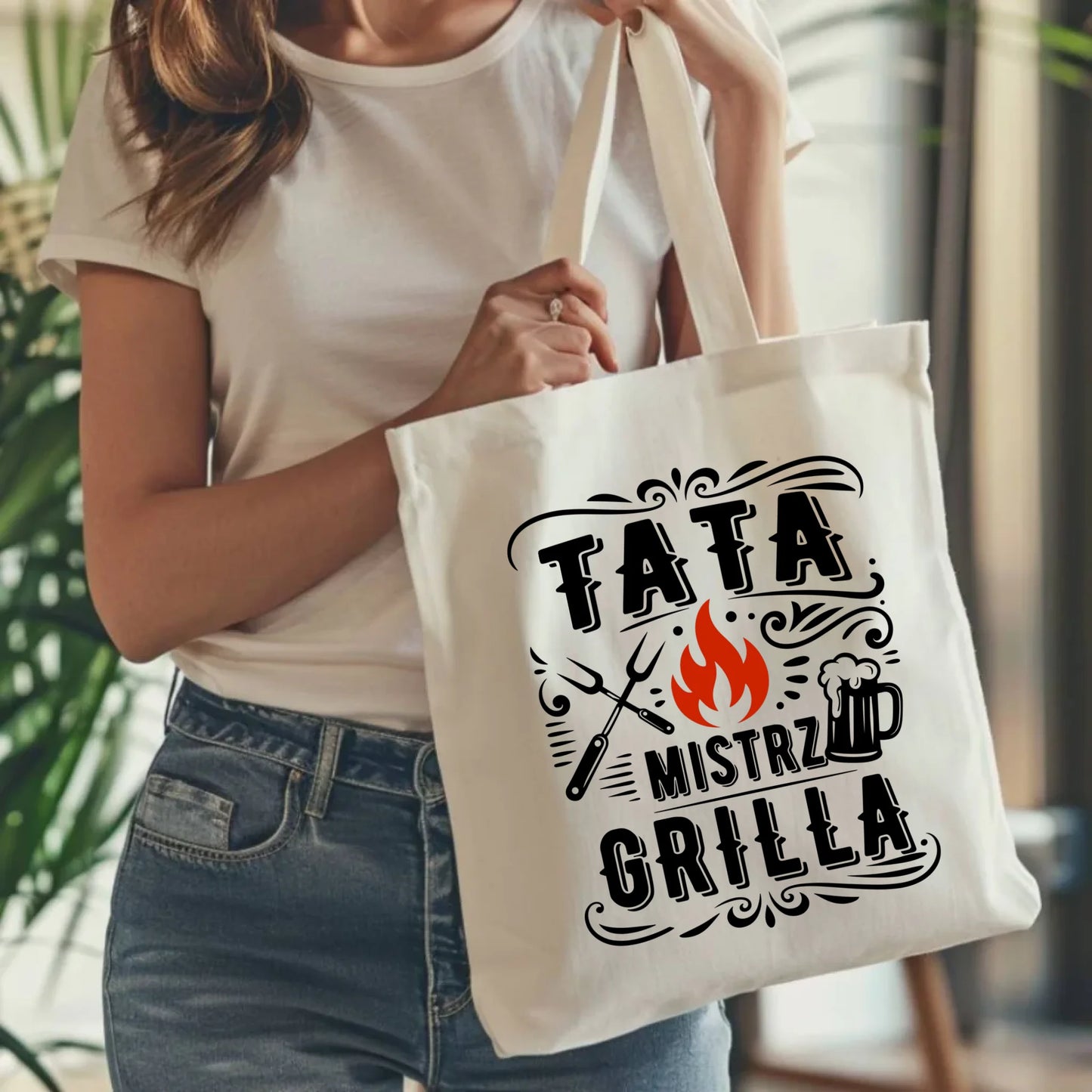 Torba dla taty - Tata mistrz grilla DT53 - StoryCups.pl