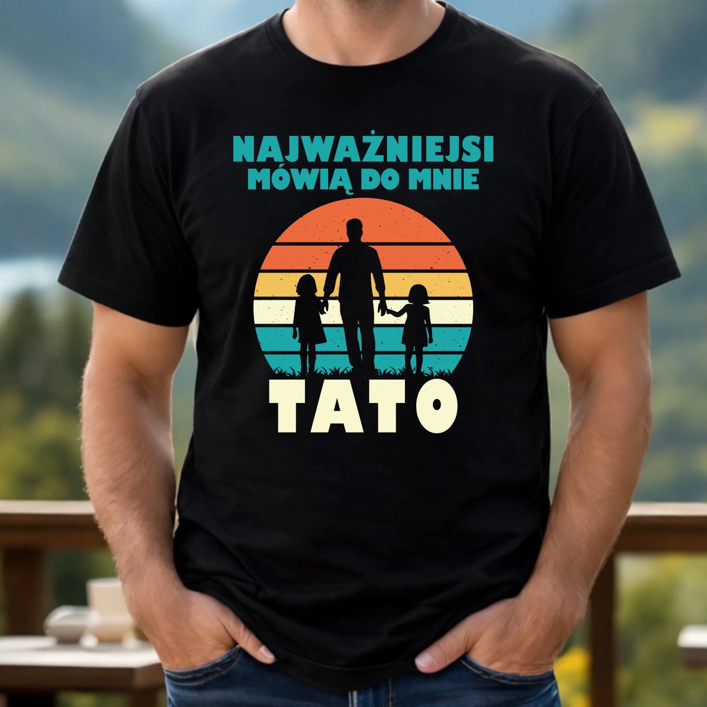 Koszulka dla taty - Najważniejsi mówią do mnie tato DT31 - StoryCups.pl