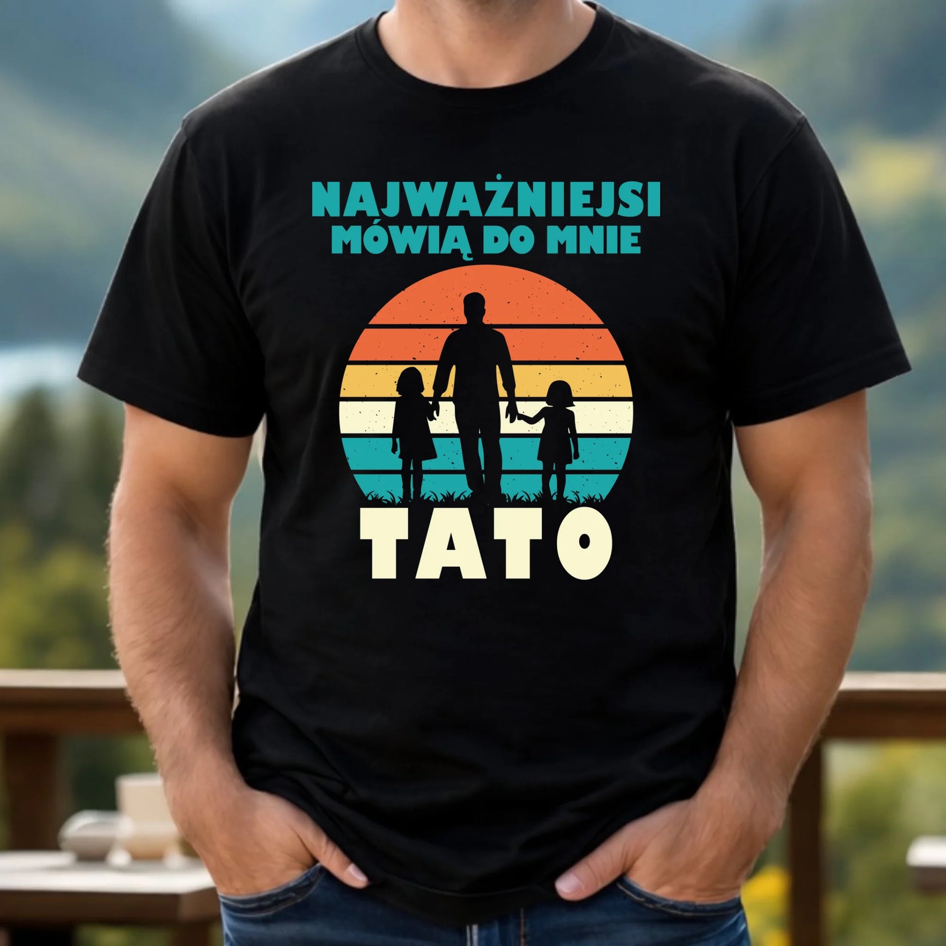 Koszulka dla taty - Najważniejsi mówią do mnie tato DT31 - StoryCups.pl
