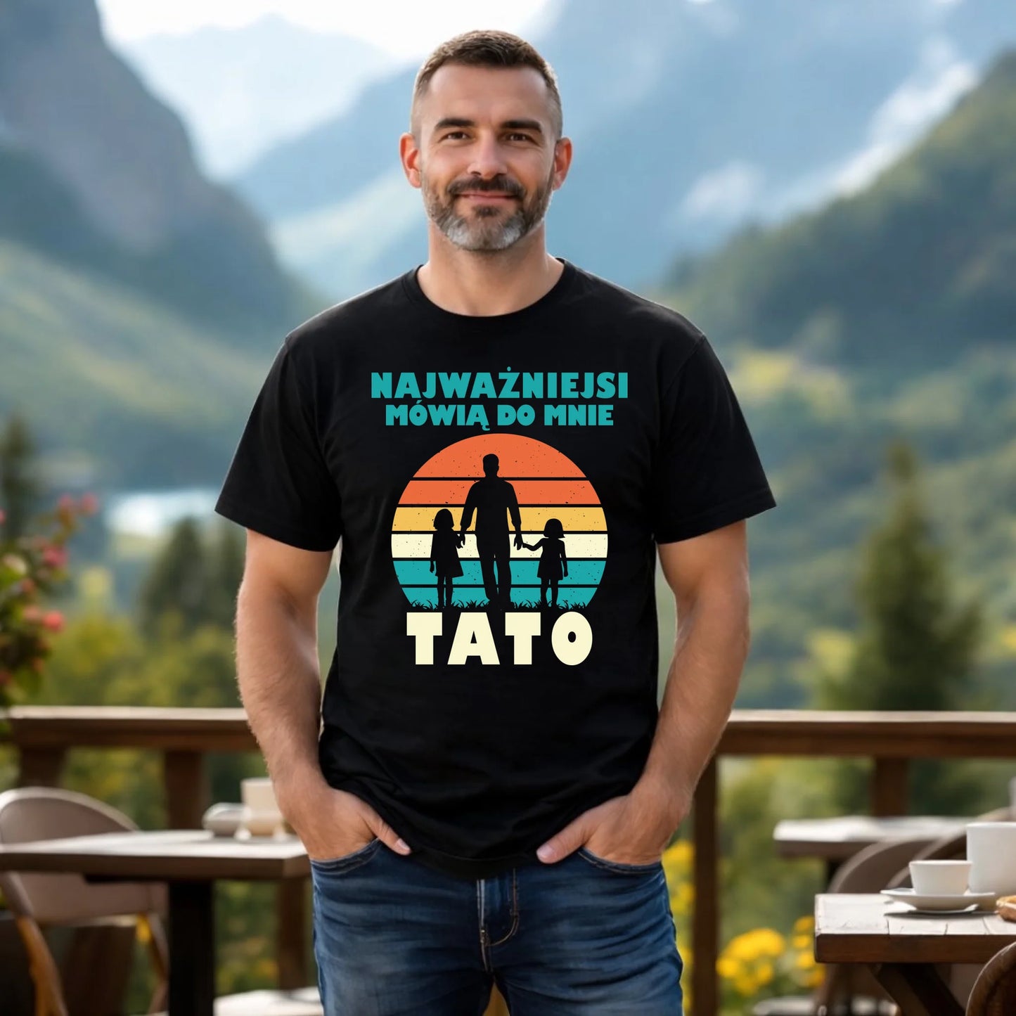 Koszulka dla taty - Najważniejsi mówią do mnie tato DT31 - StoryCups.pl