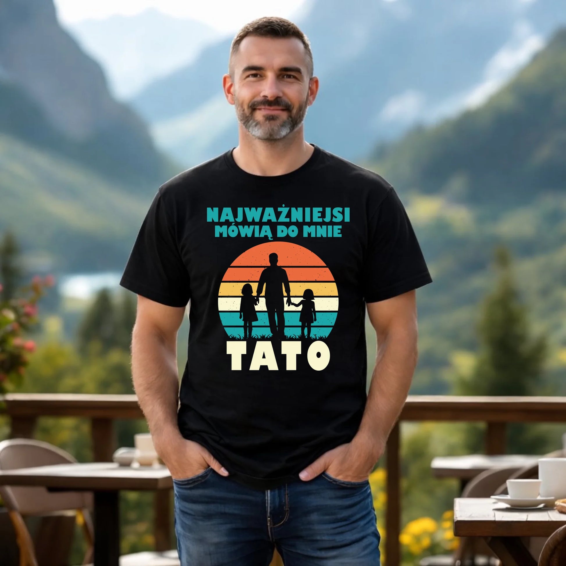 Koszulka dla taty - Najważniejsi mówią do mnie tato DT31 - StoryCups.pl