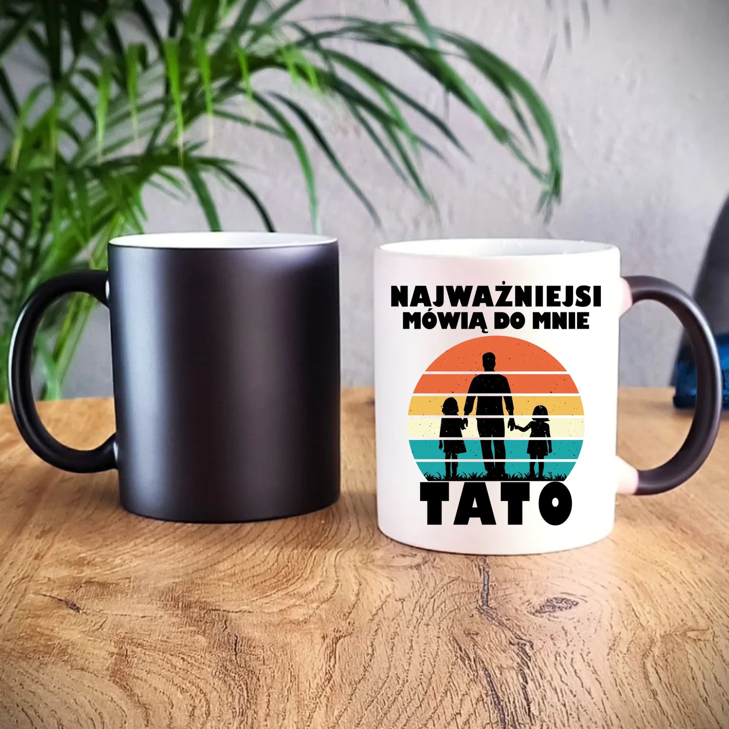 Kubek magiczny dla taty - Najważniejsi mówią do mnie tato DT31 - StoryCups.pl