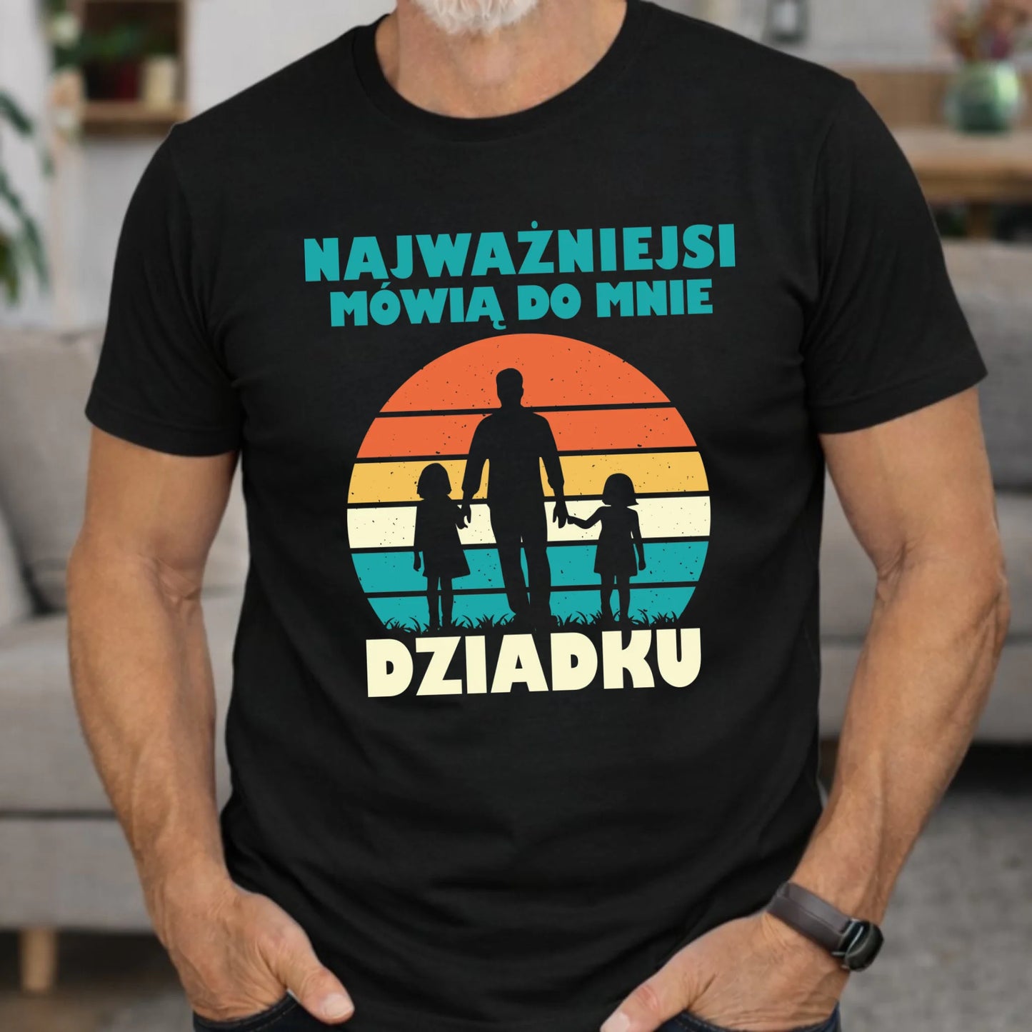 Koszulka dla dziadka - Najważniejsi mówią do mnie dziadku D34 - StoryCups.pl