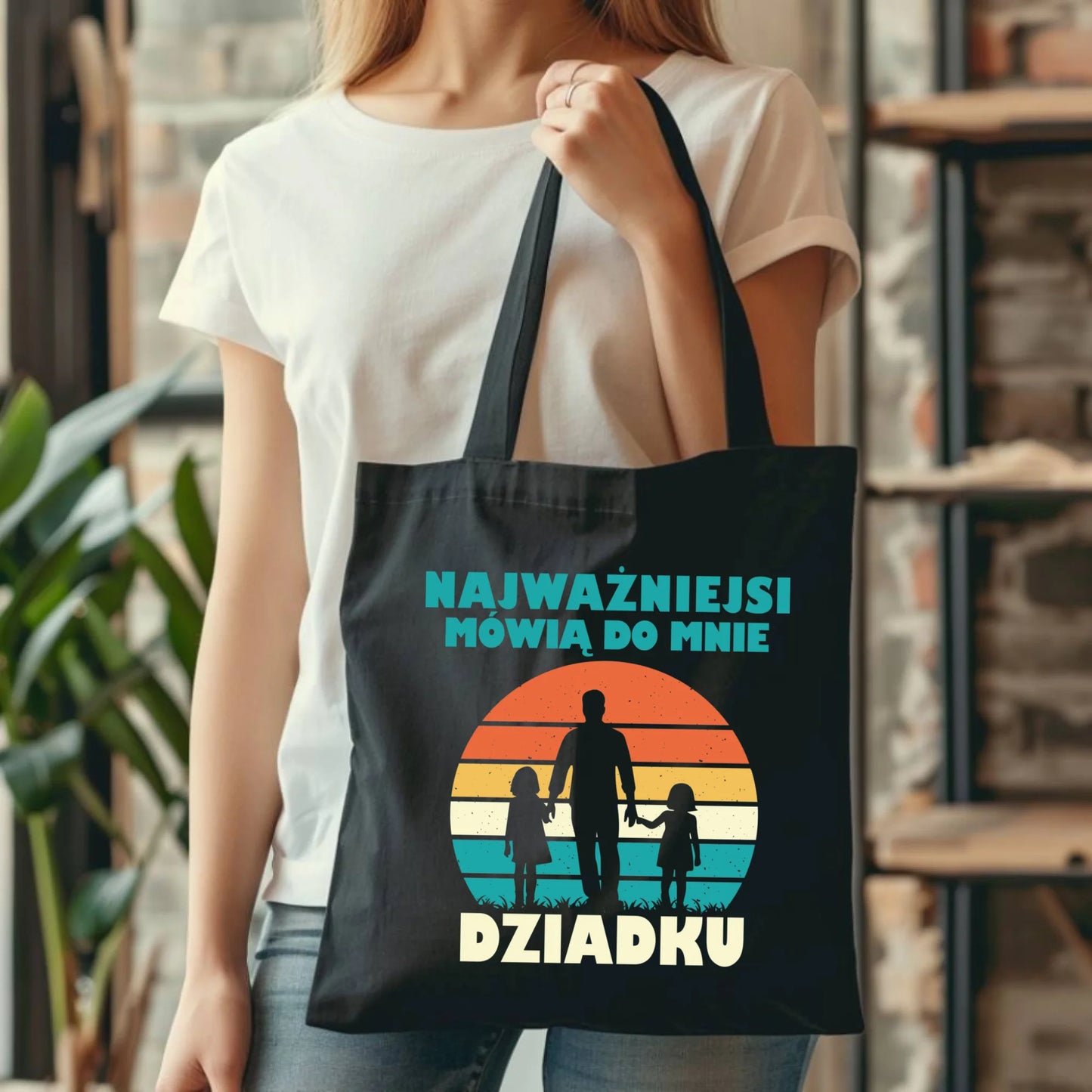 Torba dla dziadka - Najważniejsi mówią do mnie dziadku D34 - StoryCups.pl