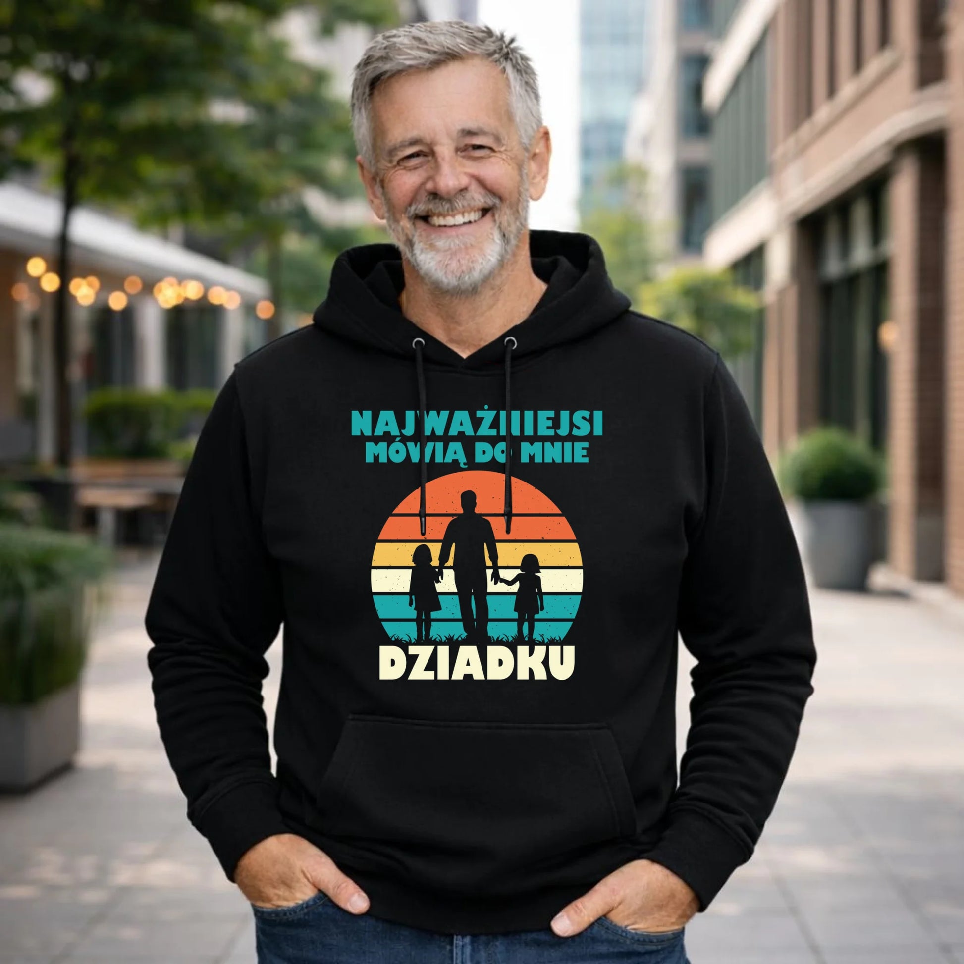 Bluza z kapturem dla dziadka - Najważniejsi mówią do mnie dziadku D34 - StoryCups.pl