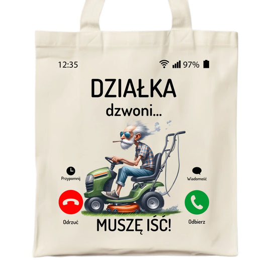 Torba dla dziadka - Działka dzwoni muszę iść D35 - StoryCups.pl