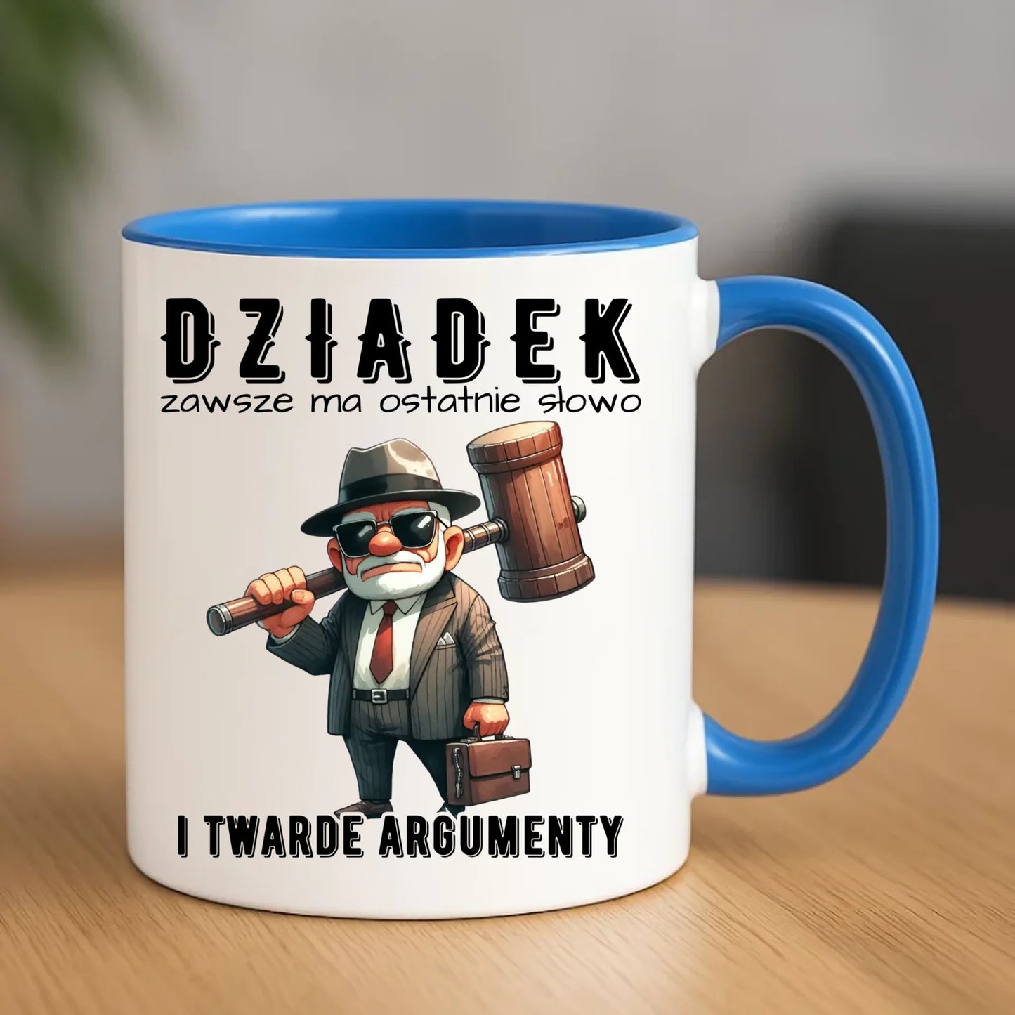Kubek dla dziadka - Dziadek zawsze ma ostatnie słowo D40 - StoryCups.pl