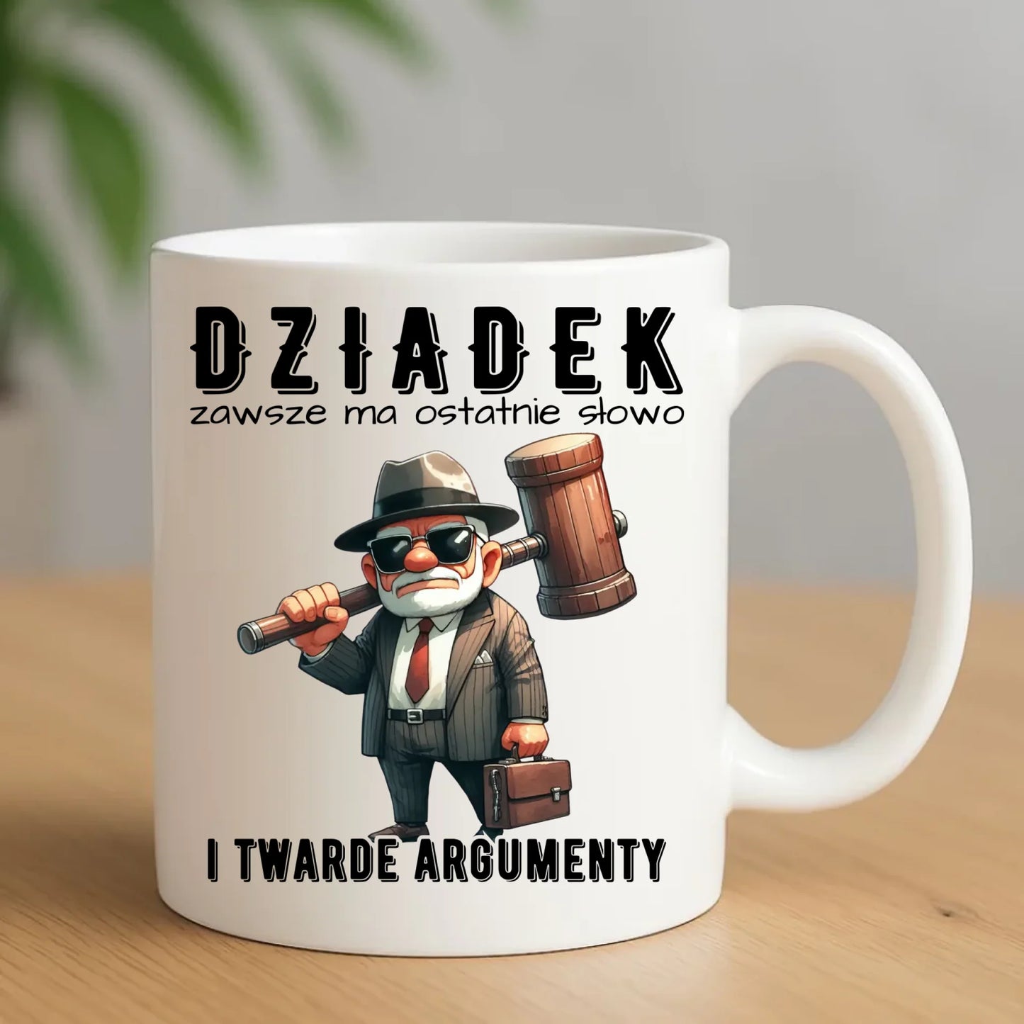 Kubek dla dziadka - Dziadek zawsze ma ostatnie słowo D40 - StoryCups.pl