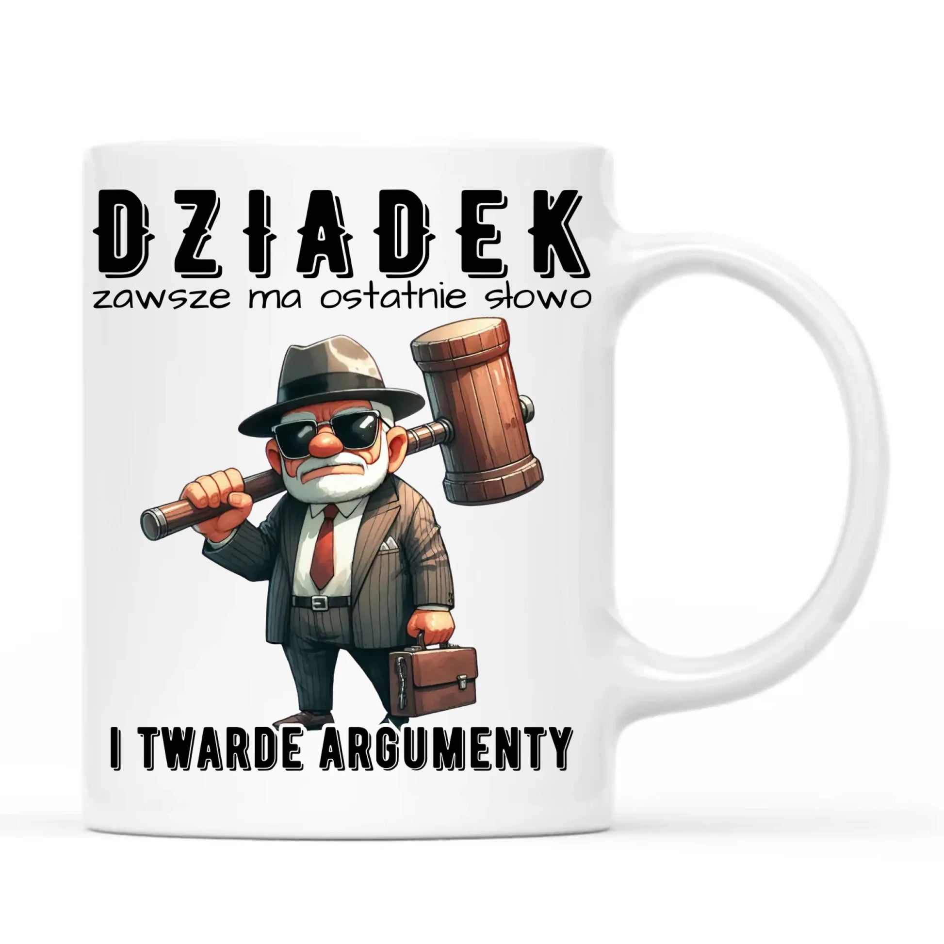 Kubek dla dziadka - Dziadek zawsze ma ostatnie słowo D40 - StoryCups.pl