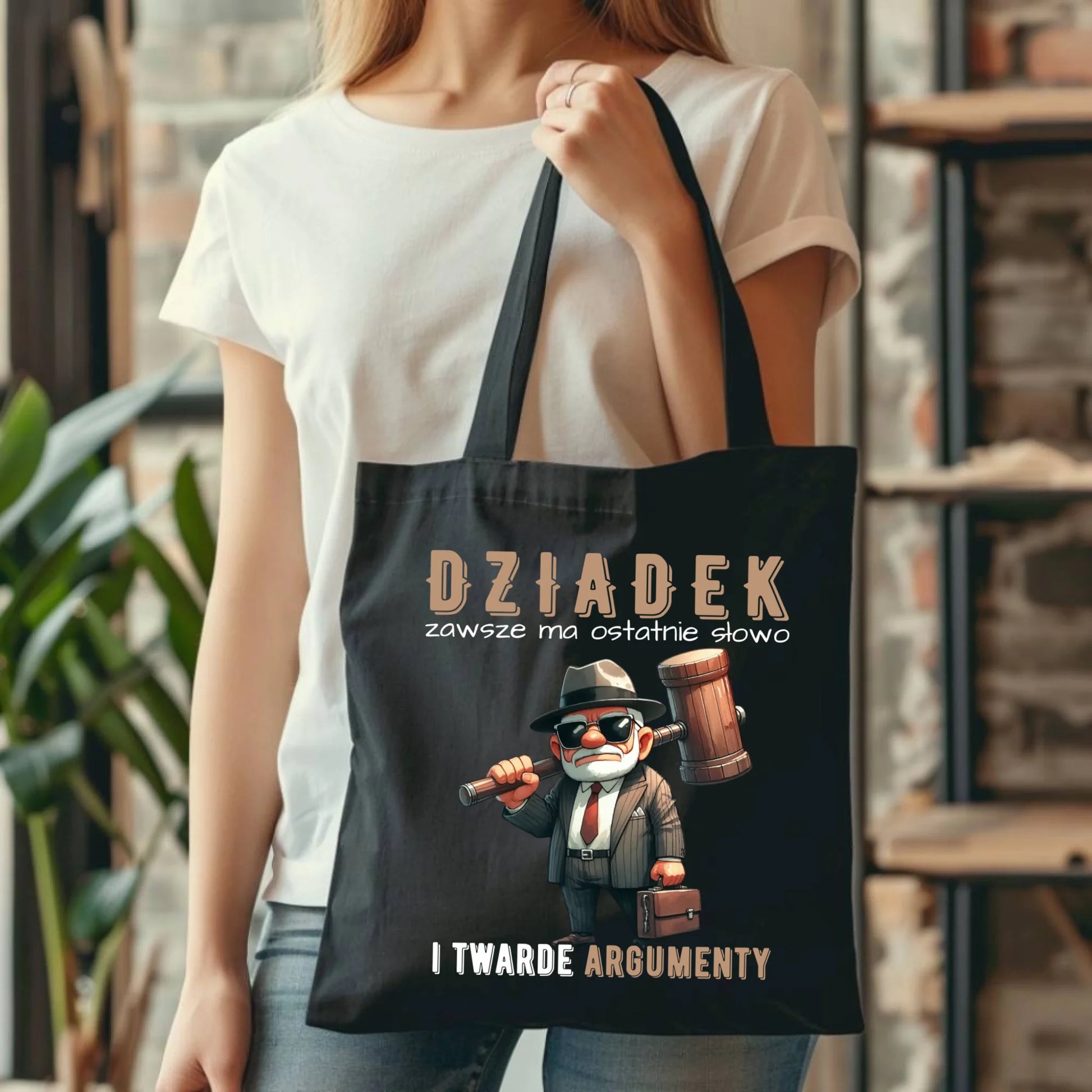 Torba dla dziadka - Dziadek zawsze ma ostatnie słowo D40 - StoryCups.pl