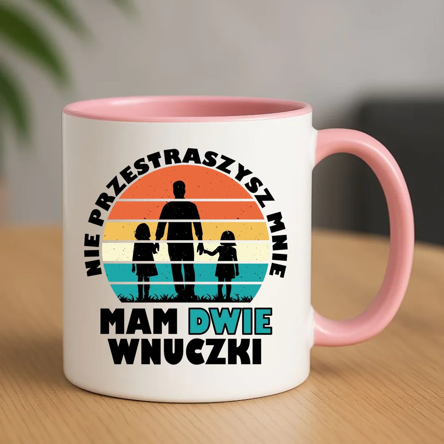 Kubek dla dziadka - Nie przestraszysz mnie mam dwie wnuczki D41 - StoryCups.pl