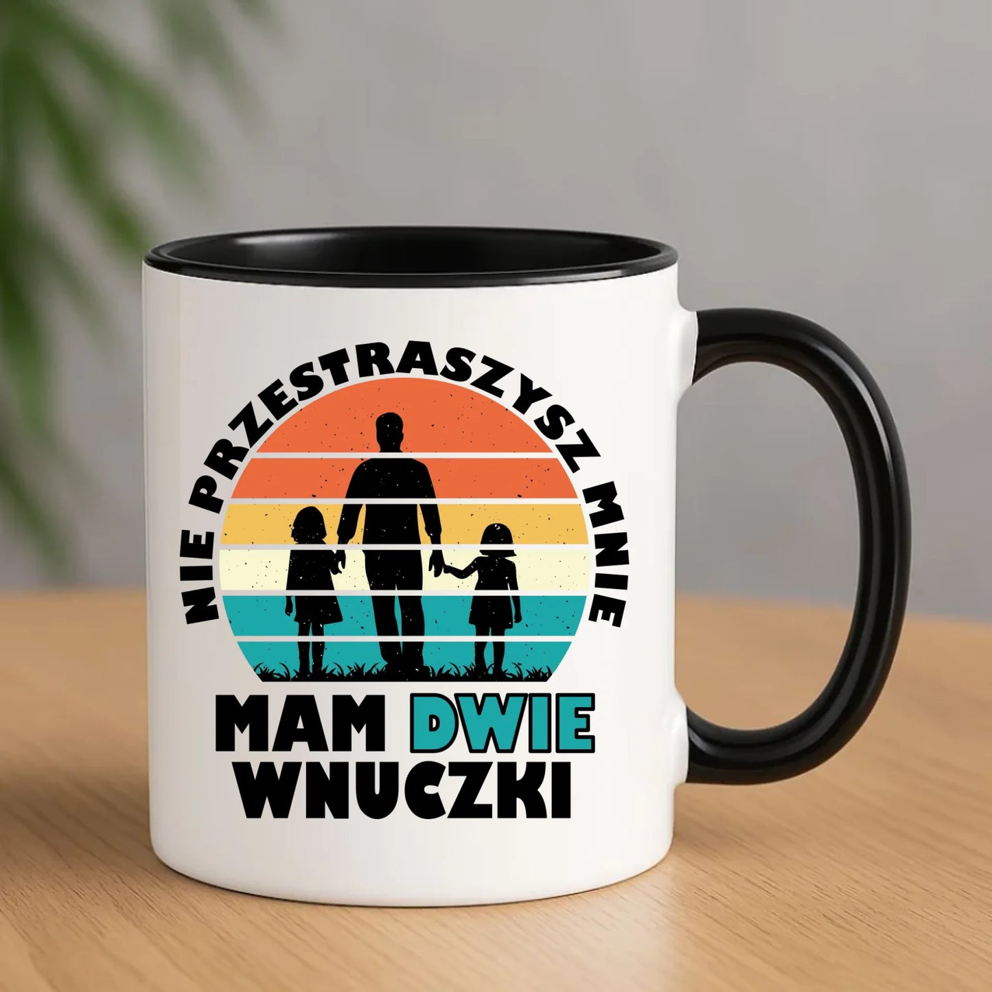 Kubek dla dziadka - Nie przestraszysz mnie mam dwie wnuczki D41 - StoryCups.pl