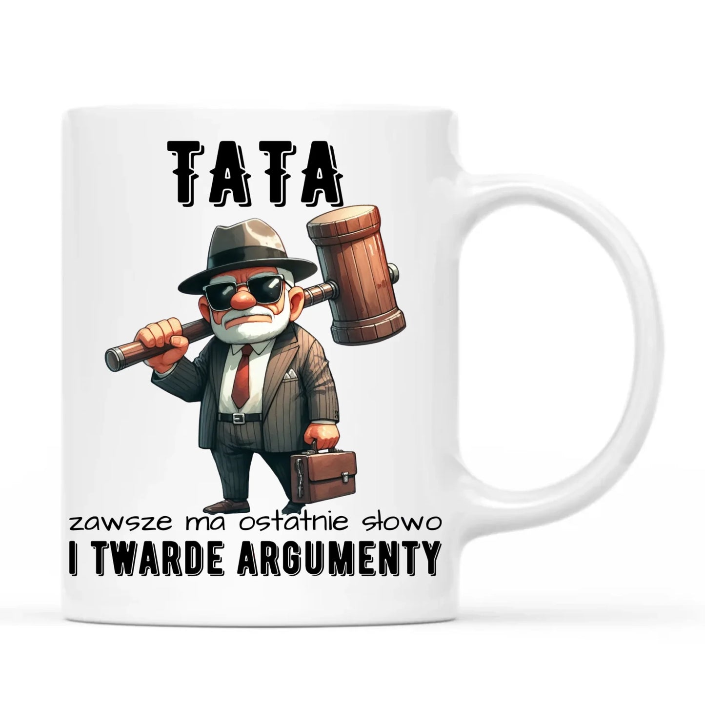 Kubek dla taty - Tata zawsze ma ostatnie słowo DT82 - StoryCups.pl