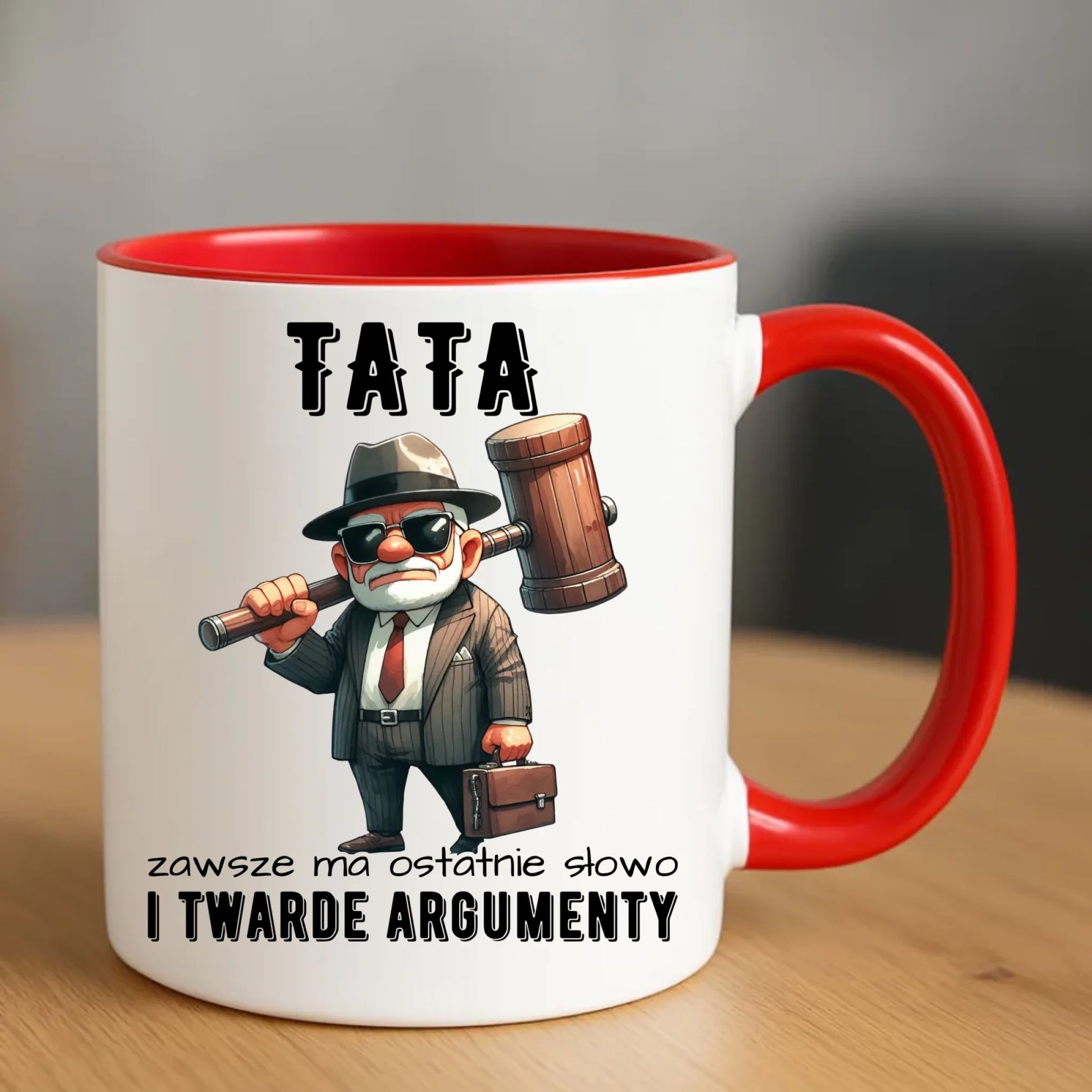 Kubek dla taty - Tata zawsze ma ostatnie słowo DT82 - StoryCups.pl