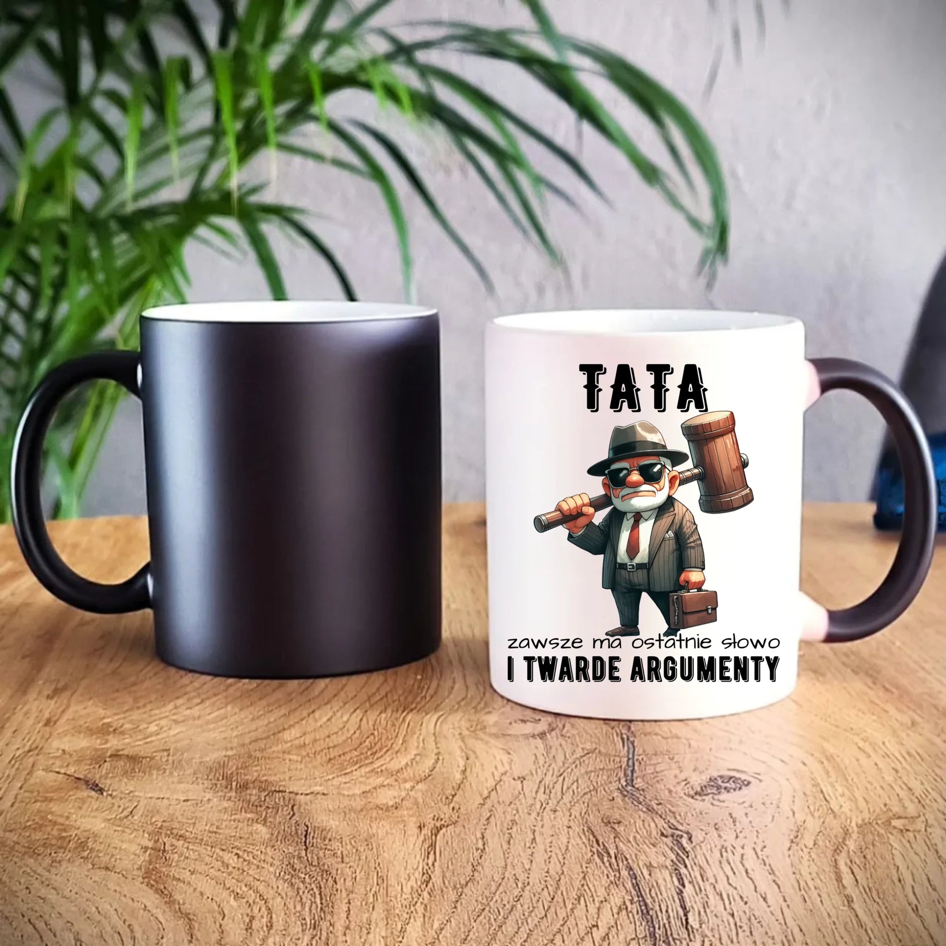 Kubek magiczny dla taty - Tata zawsze ma ostatnie słowo DT82 - StoryCups.pl