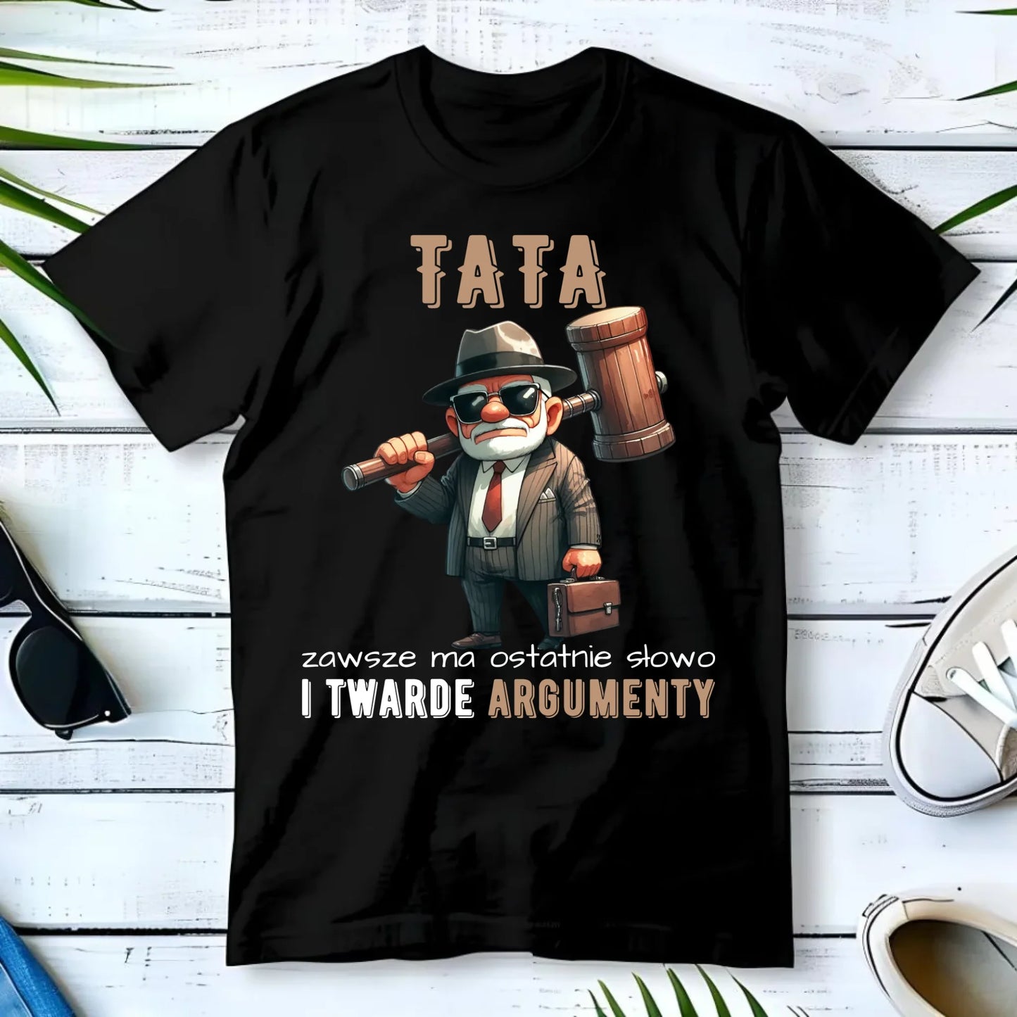 Koszulka męska dla taty - Tata zawsze ma ostatnie słowo DT82 - StoryCups.pl