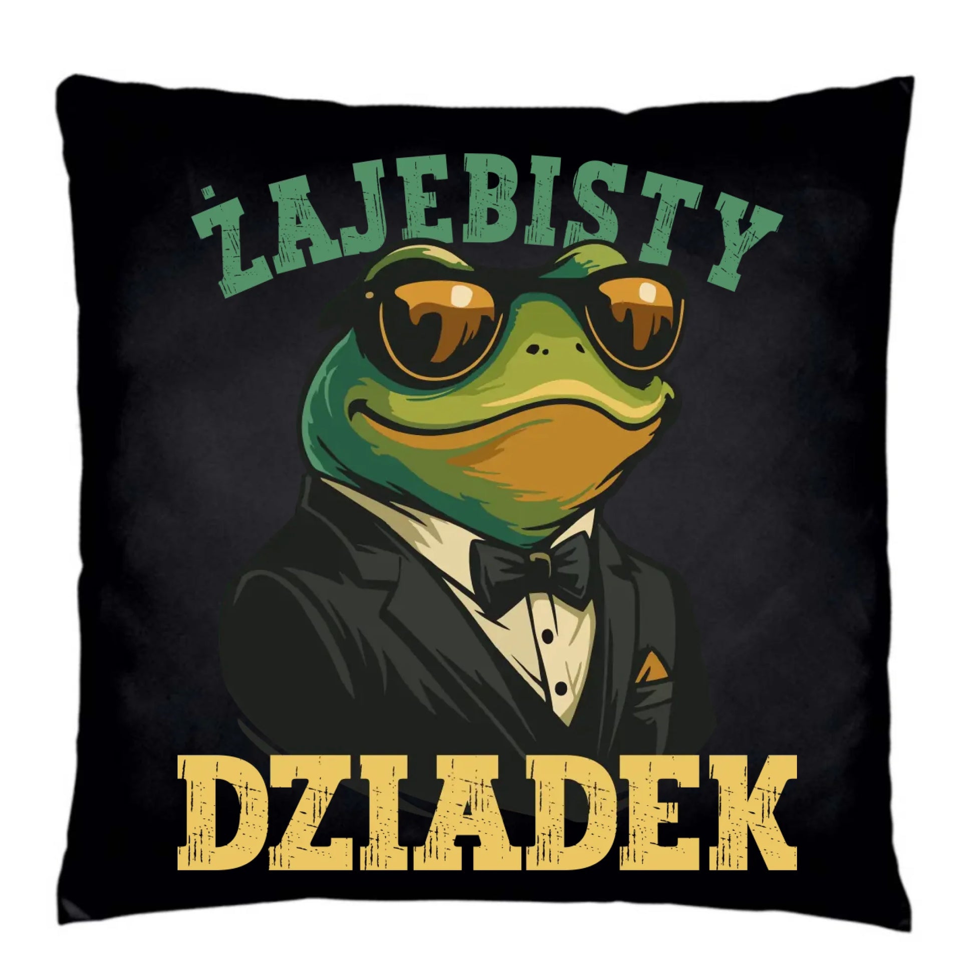 Poduszka dekoracyjna dla dziadka - Żajebisty dziadek D42 - StoryCups.pl