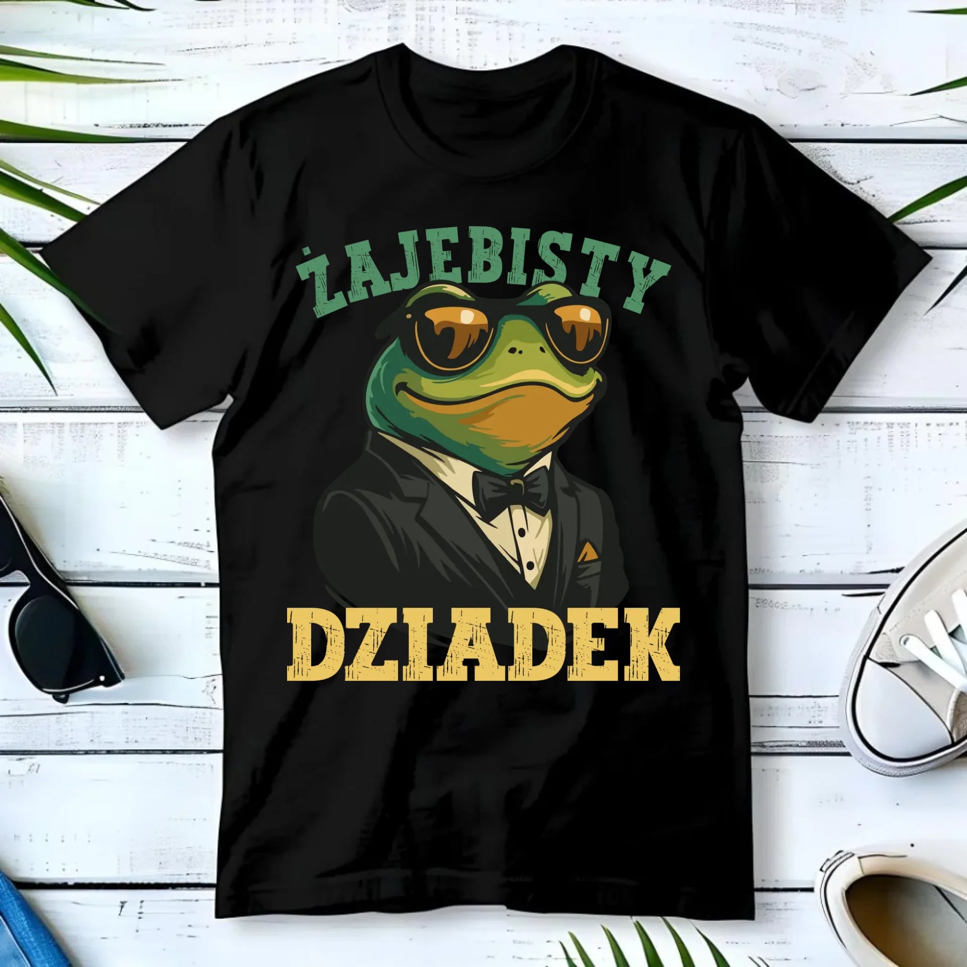 Koszulka dla dziadka - Żajebisty dziadek D42 - StoryCups.pl