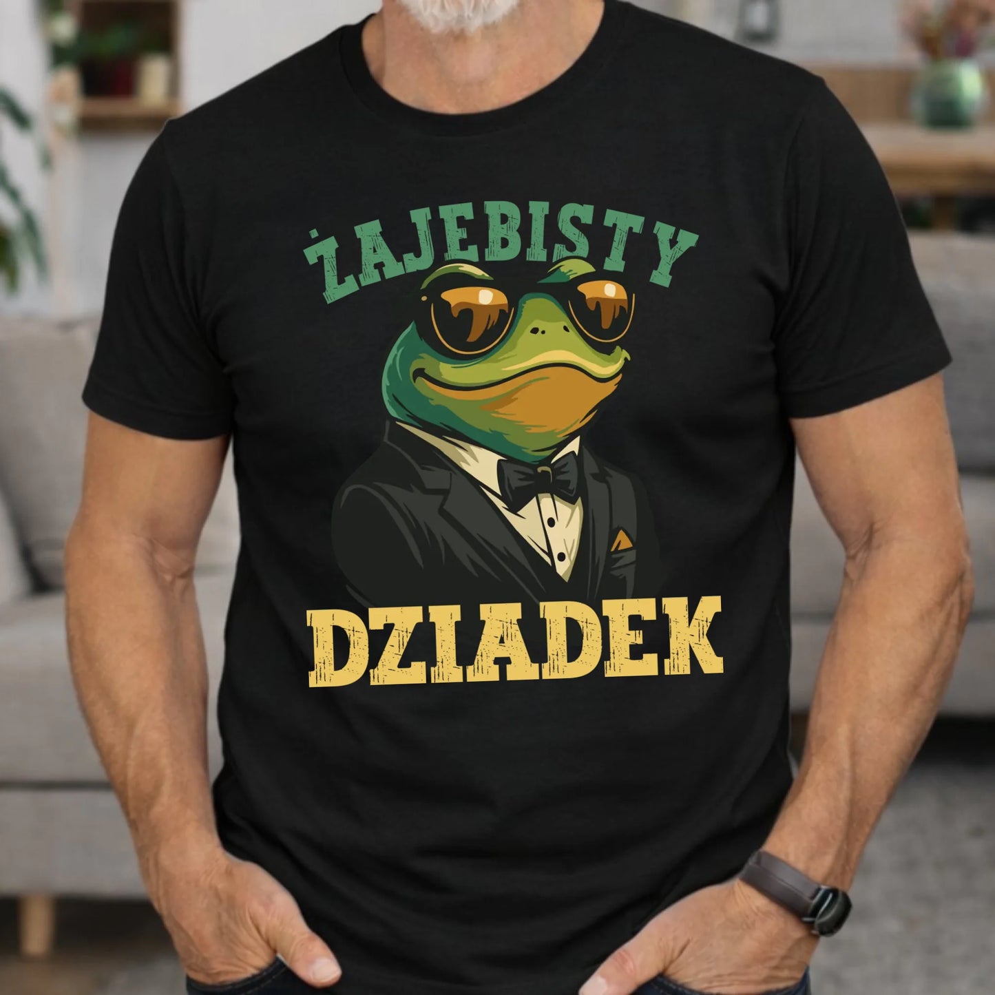 Koszulka dla dziadka - Żajebisty dziadek D42 - StoryCups.pl