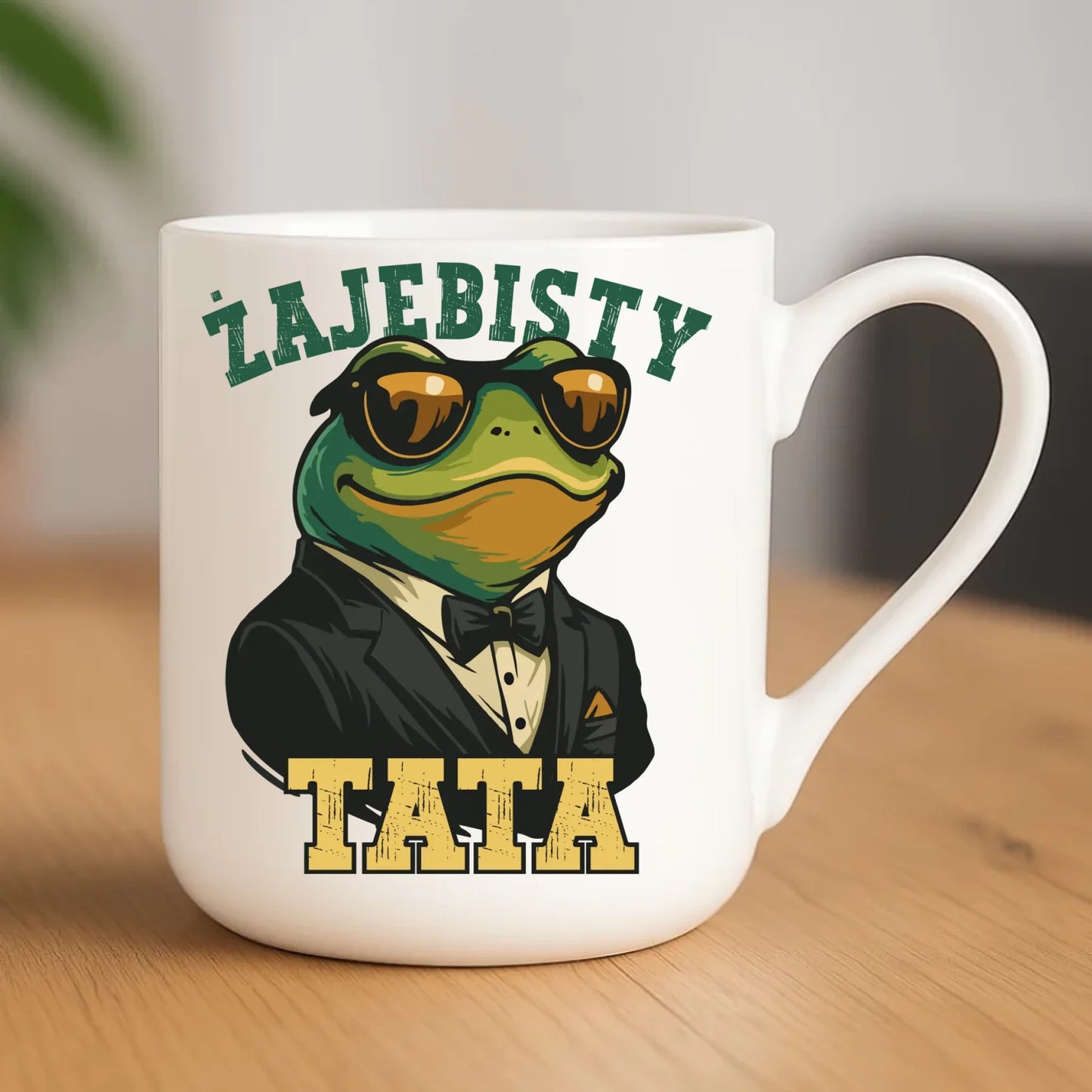 Kubek elegant dla taty - Żajebisty tata DT83 - StoryCups.pl