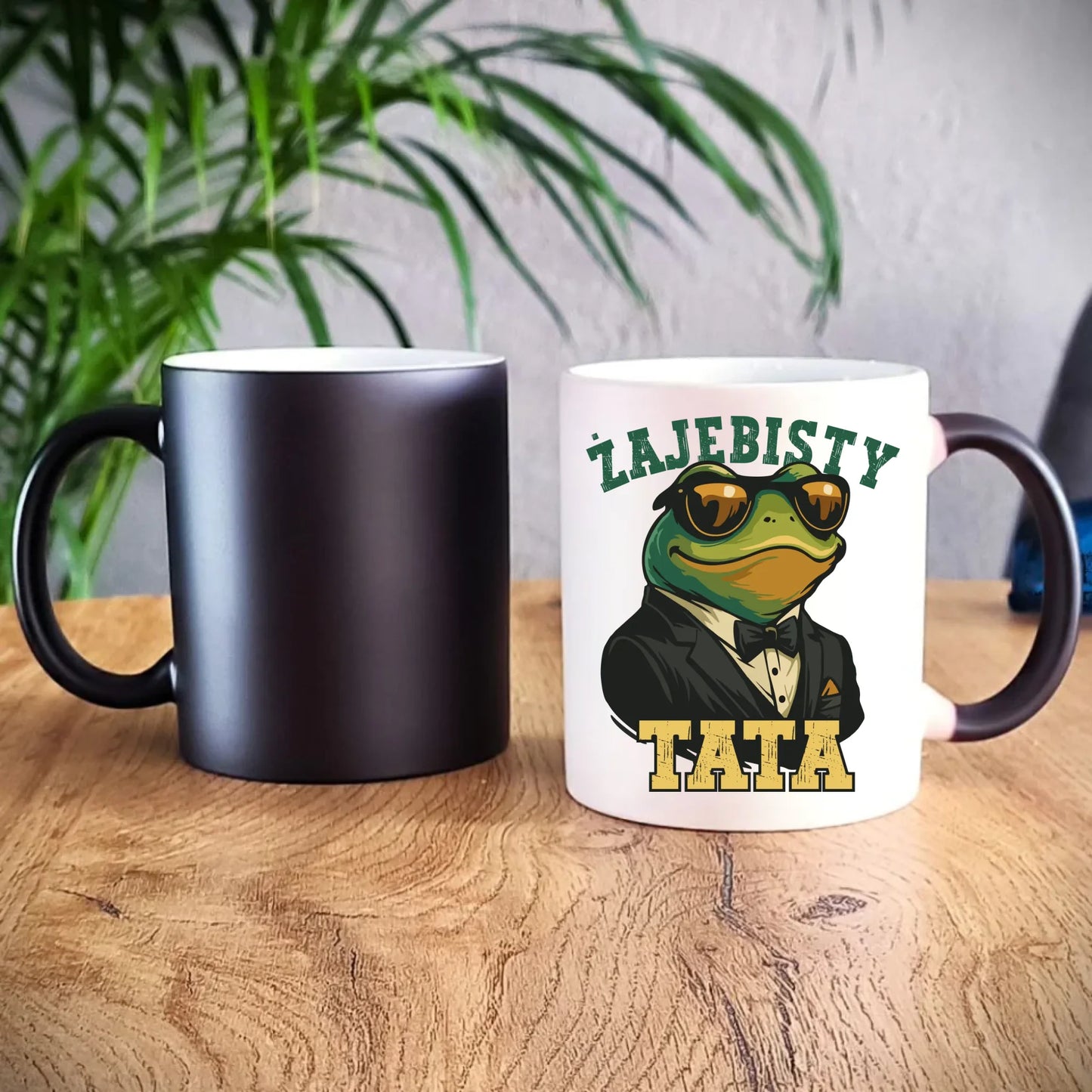 Kubek magiczny dla taty - Żajebisty tata DT83 - StoryCups.pl