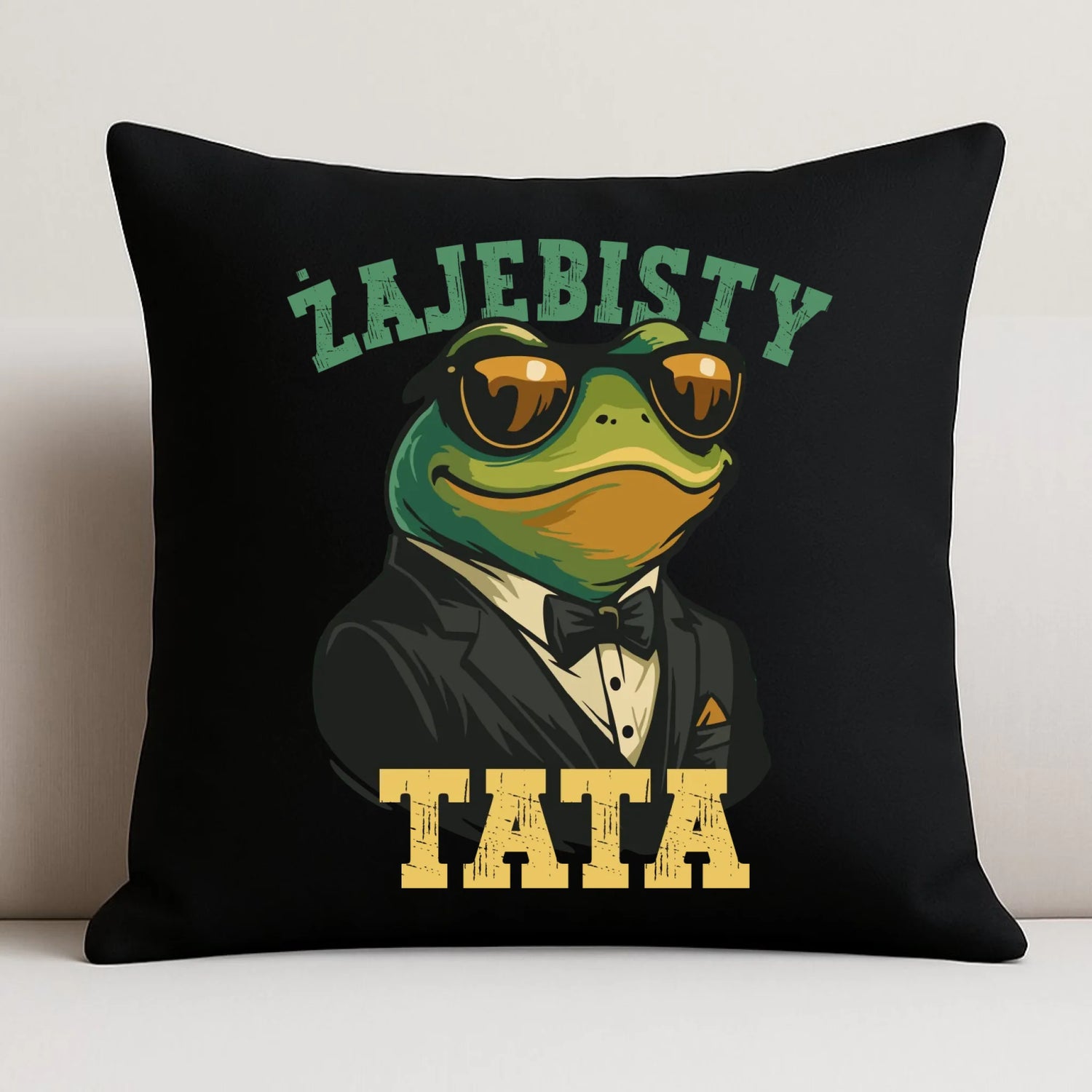 Poduszka dekoracyjna dla taty - Żajebisty tata DT83 - StoryCups.pl