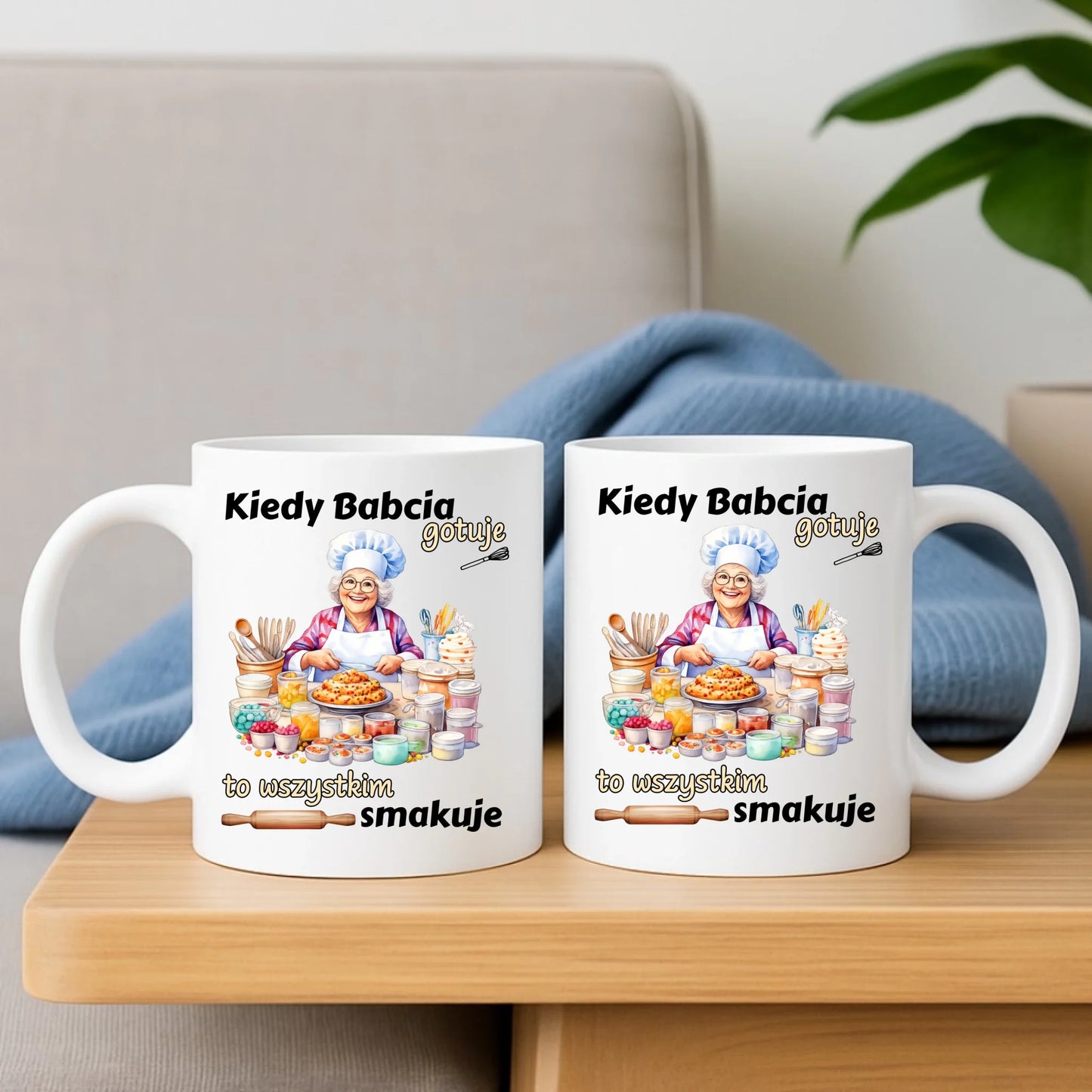 Kubek dla babci – Kiedy babcia gotuje to wszystkim smakuje B34