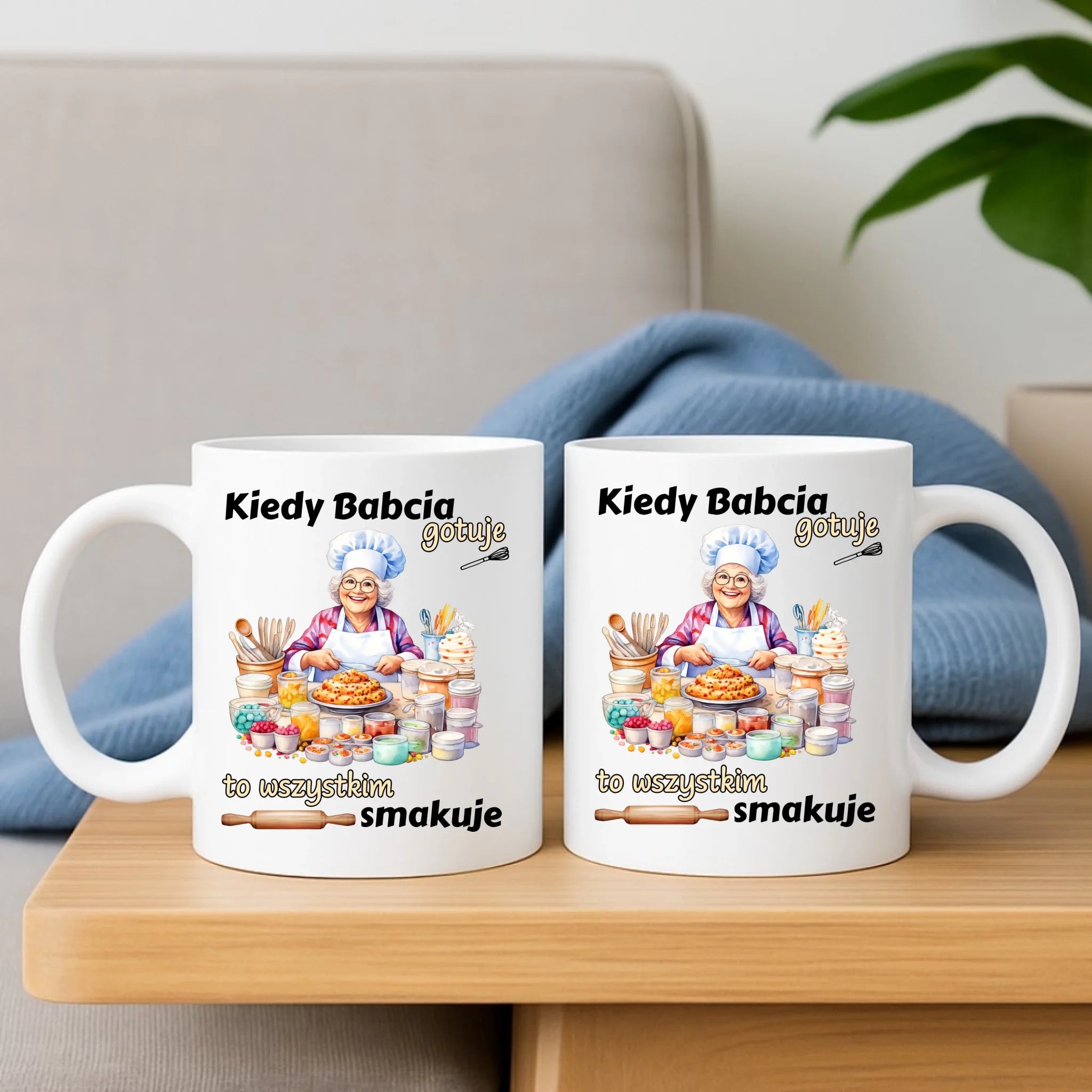 Kubek dla babci – Kiedy babcia gotuje to wszystkim smakuje B34