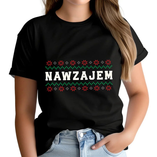 Koszulka damska świąteczna - Nawzajem BN150 - StoryCups.pl
