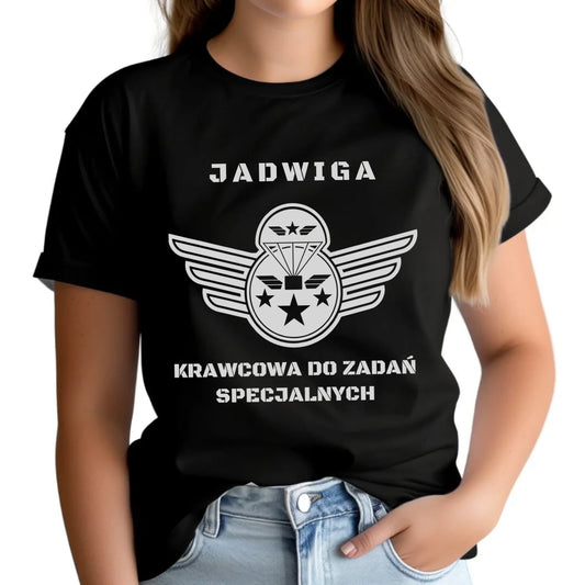 Koszulka damska szyciowa dla krawcowej - Krawcowa do zadań specjalnych HS38 - StoryCups.pl