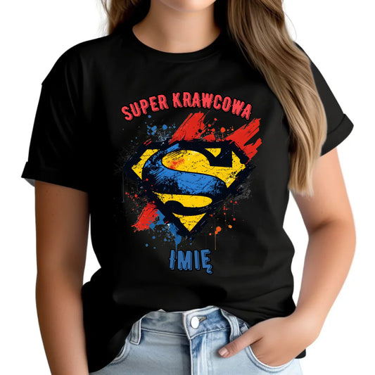 Koszulka damska szyciowa dla krawcowej - Super krawcowa HS36 - StoryCups.pl