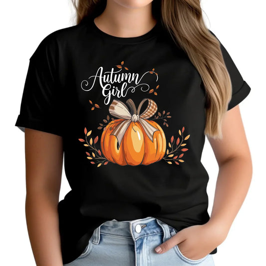 Koszulka damska jesieniara - Dynia JS12 - StoryCups.pl