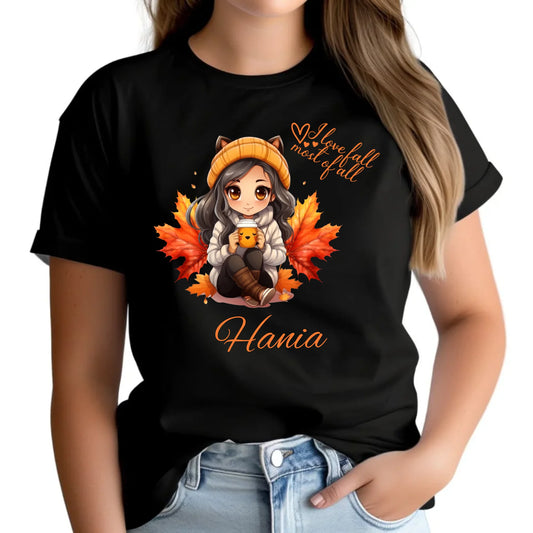 Koszulka damska jesieniara - Anime - personalizowana JS06 - StoryCups.pl