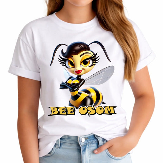 Koszulka damska - Bee Osom - Jestem niesamowita DZ11 - StoryCups.pl