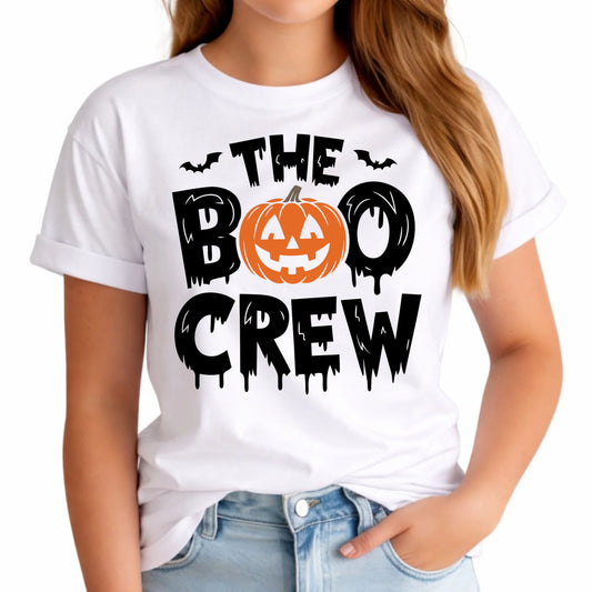 Koszulka damska na Halloween - The Boo Crew HL12 - StoryCups.pl