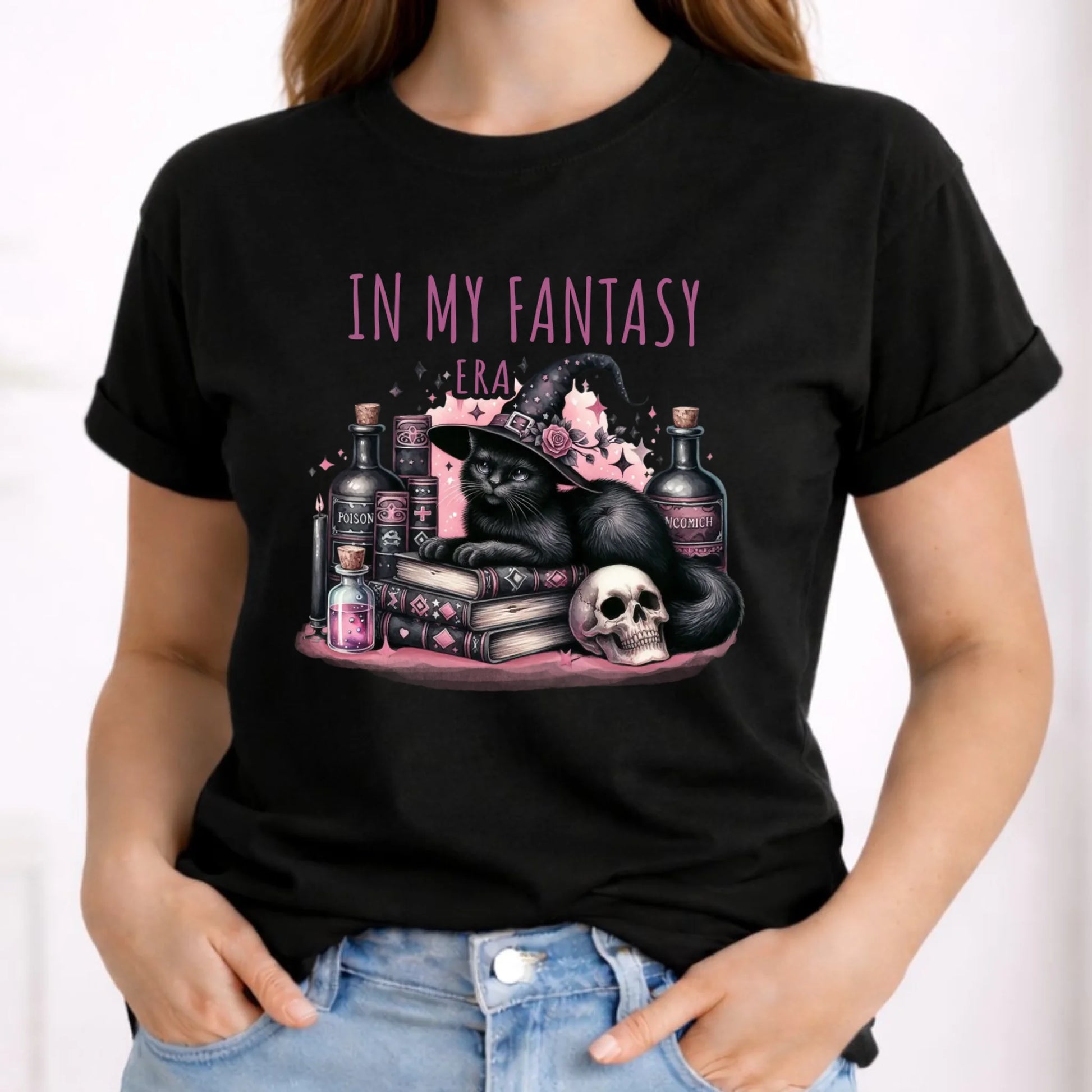 Koszulka damska na Halloween - In my fantasy era HL04 - StoryCups.pl