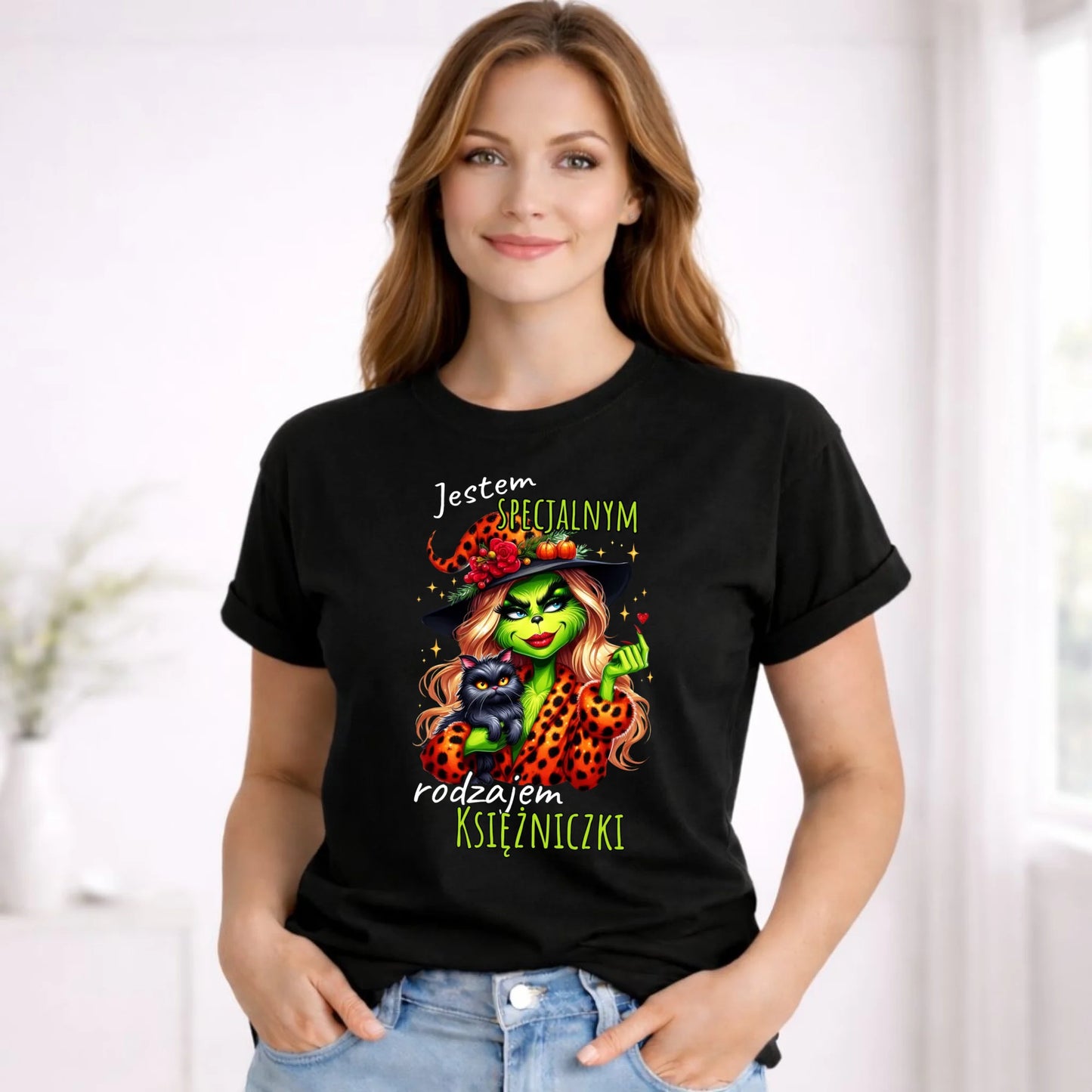 Koszulka damska - Specjalna księżniczka - Wiedźma HL22 - StoryCups.pl