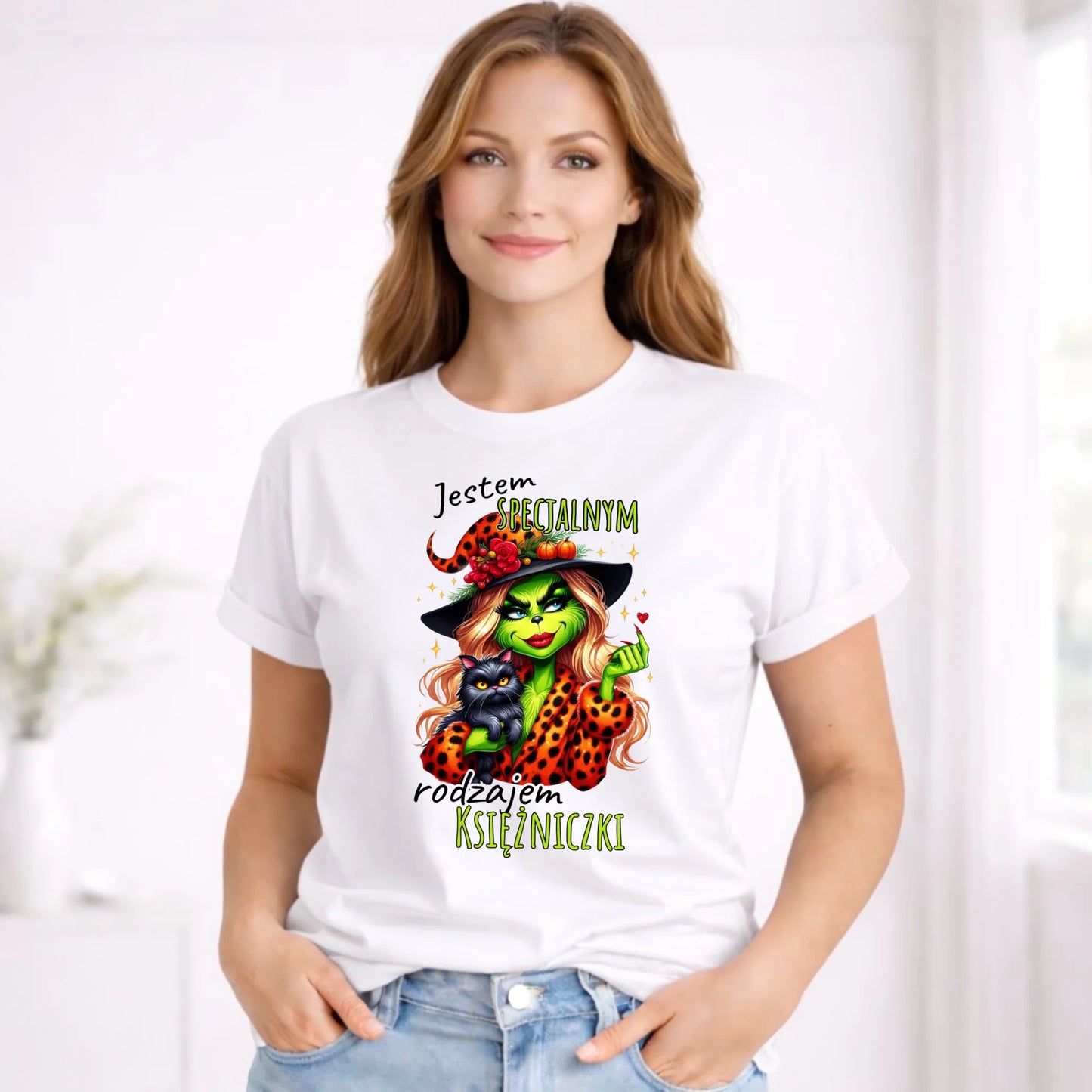 Koszulka damska - Specjalna księżniczka - Wiedźma HL22 - StoryCups.pl