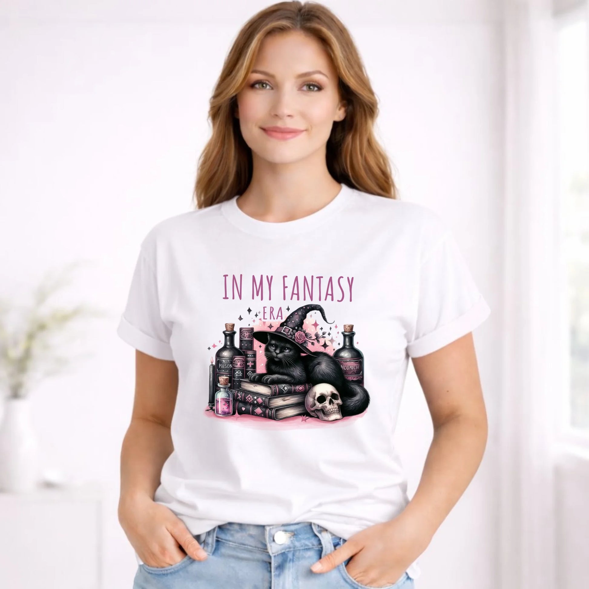 Koszulka damska na Halloween - In my fantasy era HL04 - StoryCups.pl